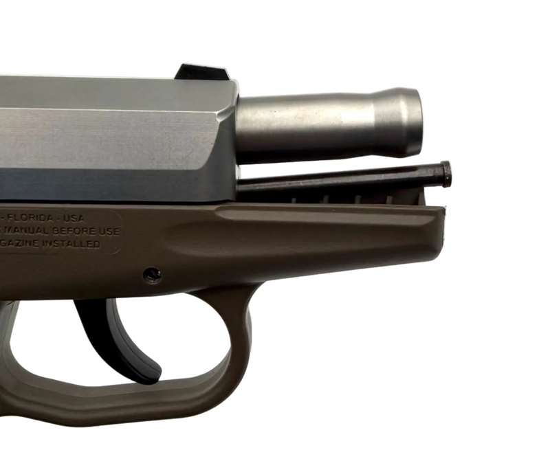 SCCY CPX-1 9mm semi-auto pistol with Crimson Trace red dot sight mounted on the slide.
