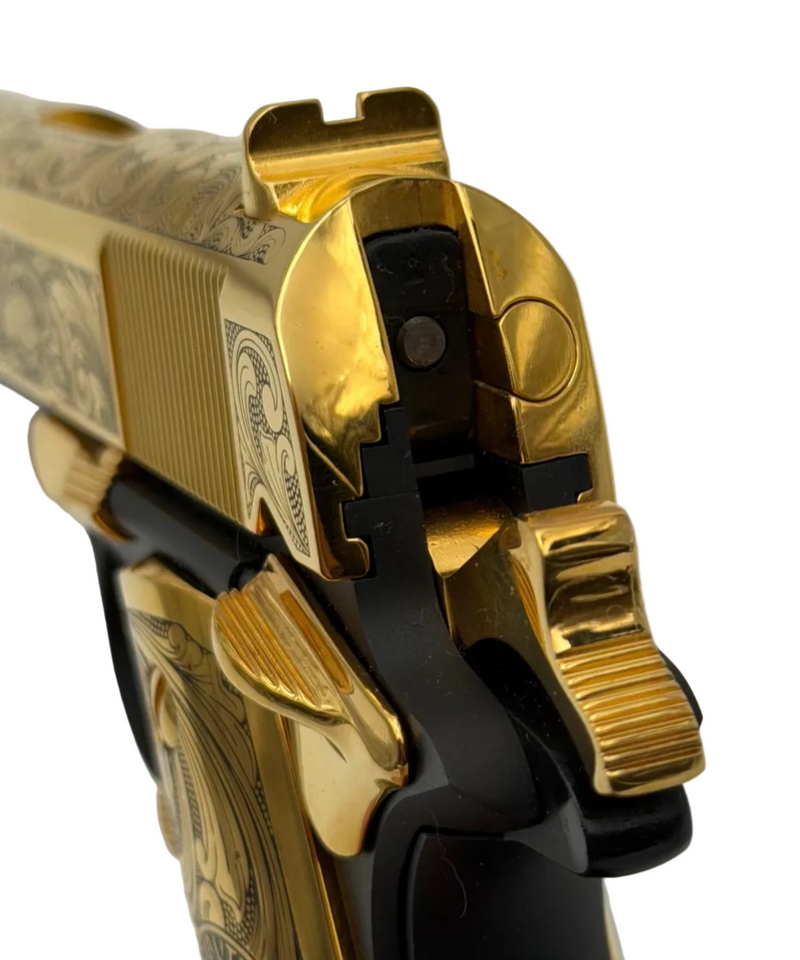 Colt Govt 70 Series Vietnam Tribute .45 ACP semi-automatic pistol with commemorative markings and classic design.