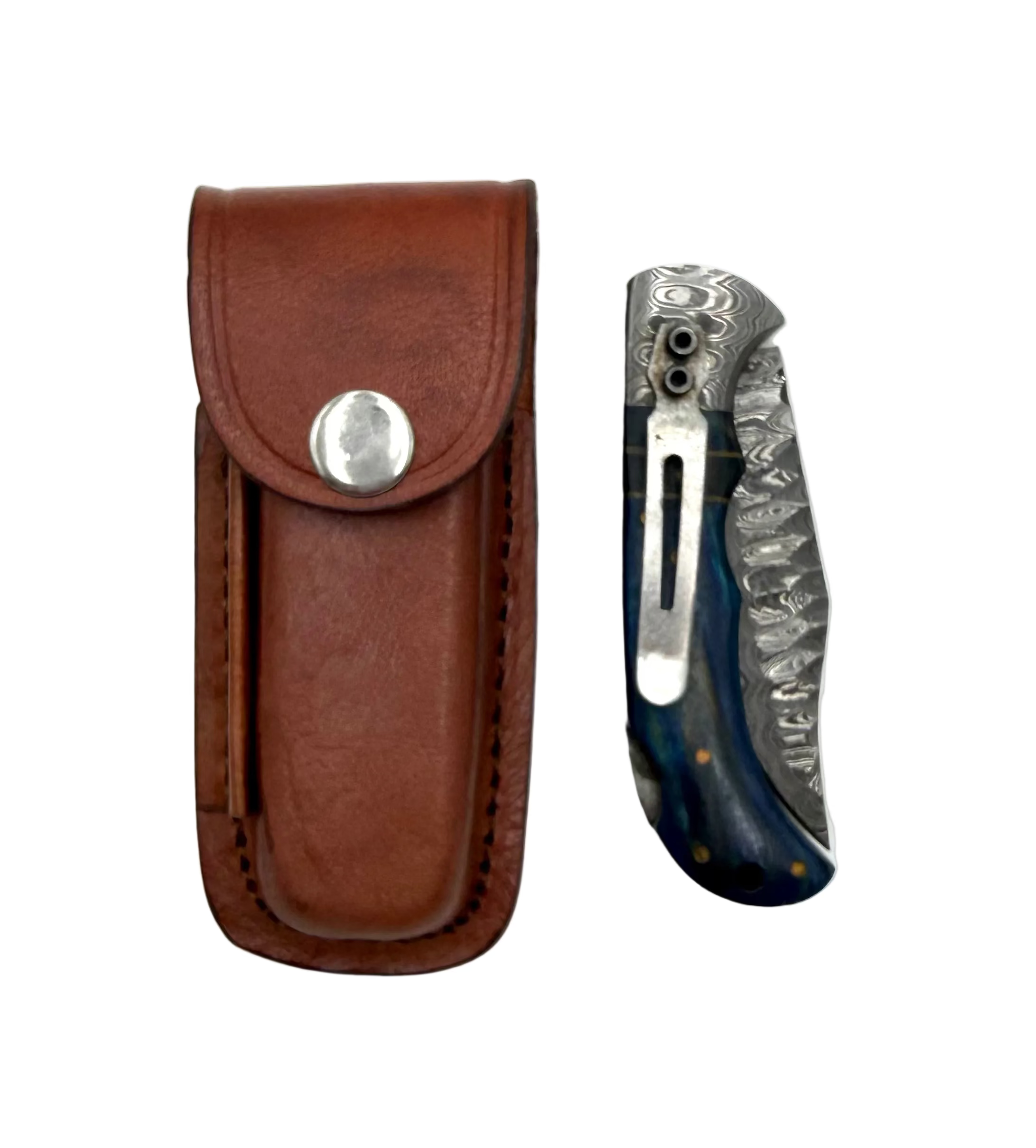 Custom Folding Knife w/Case - Used