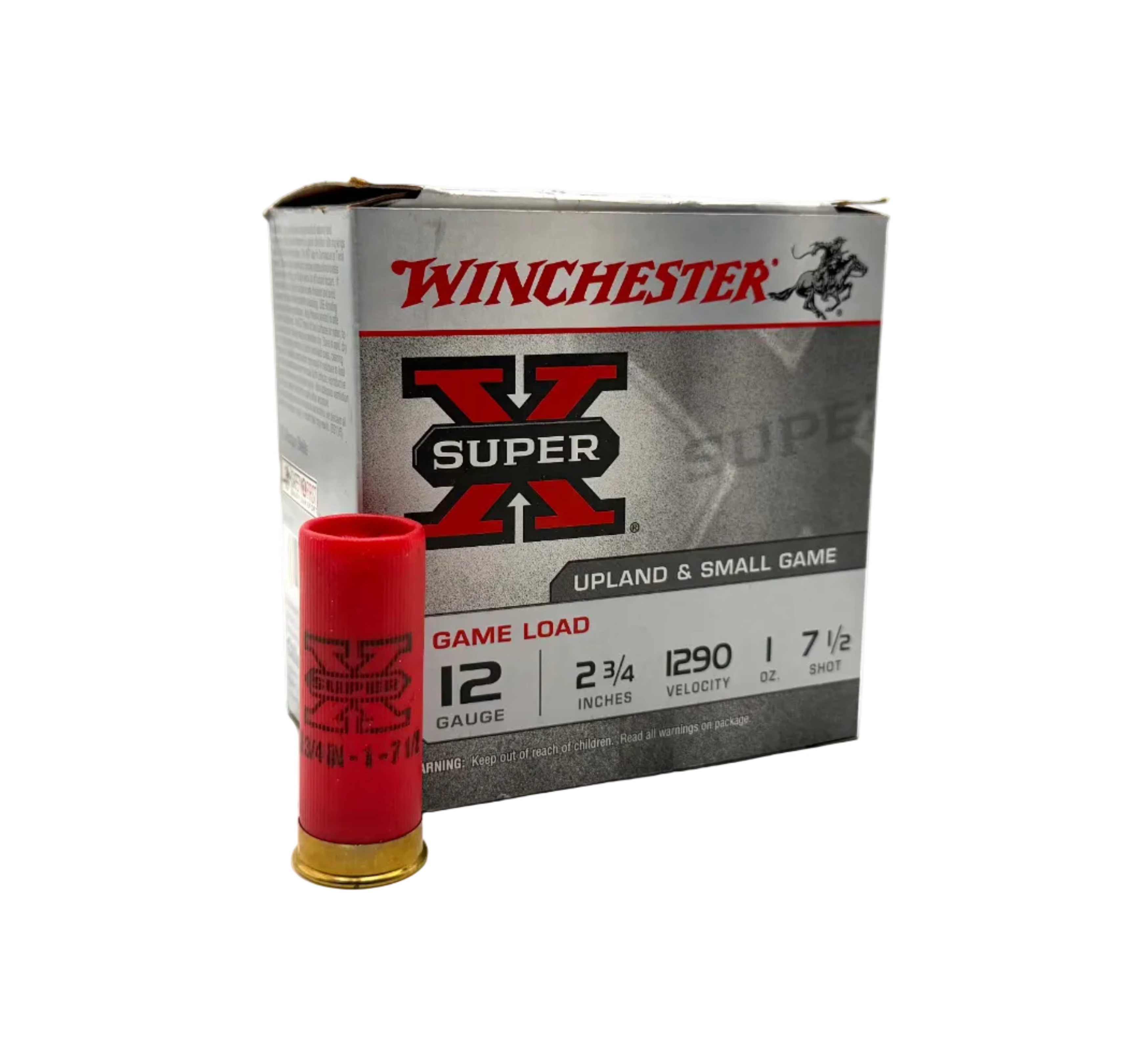 Winchester Super X Game Load 12ga 2 3/4" 7 1/2 Shot - 25ct