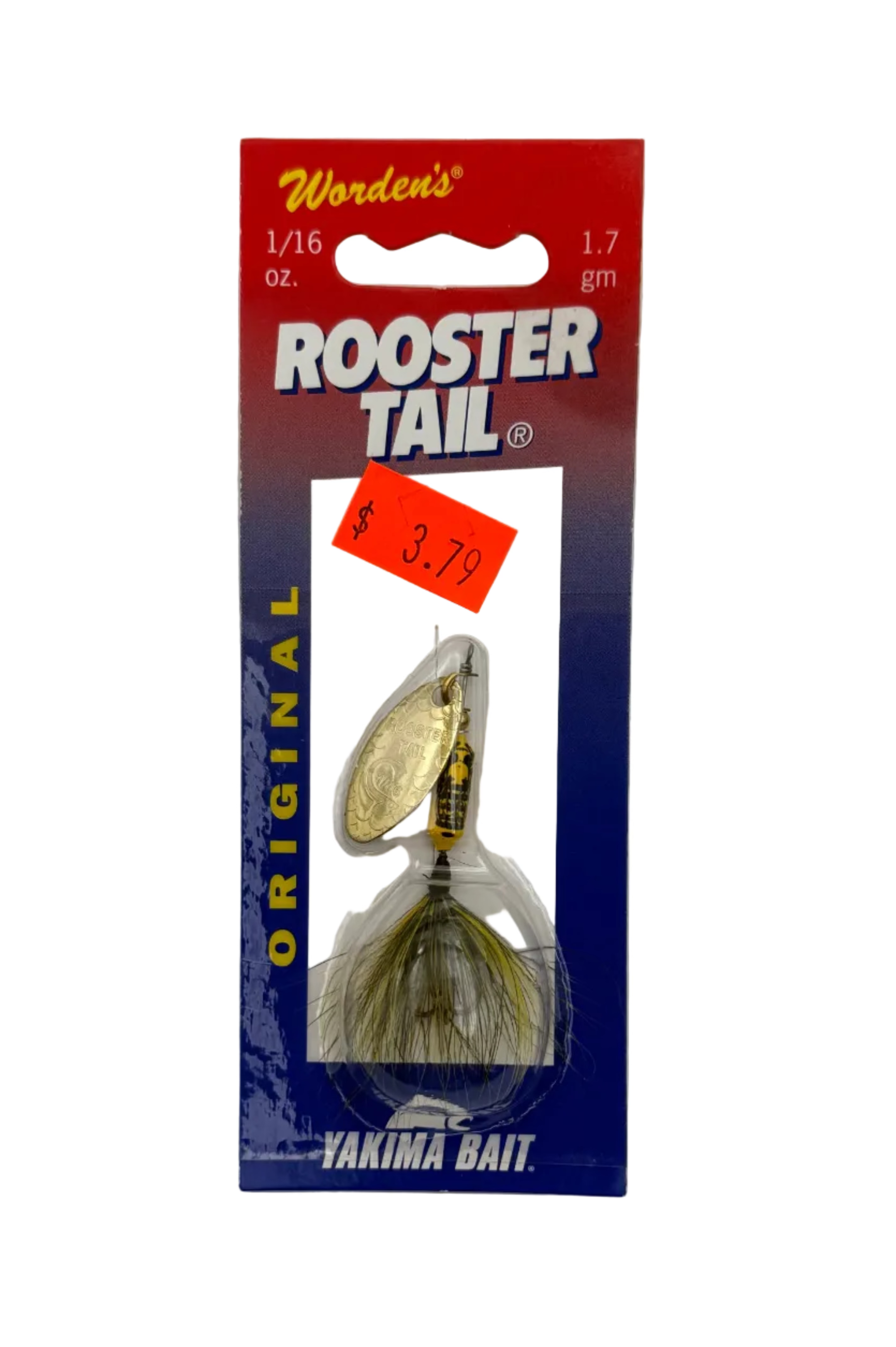 Worden’s Yakima Bait Roostertail - Bumblebee - Size 1/16oz 1.7g