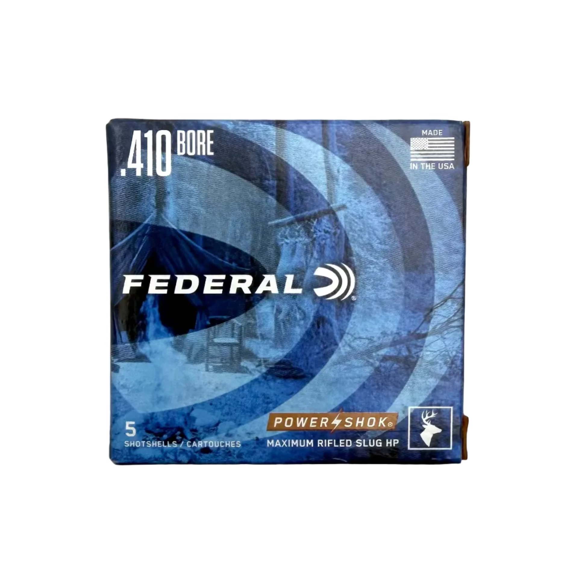 Federal PowerShok Max Rifled Slug 410 Bore 2.5" - 5ct