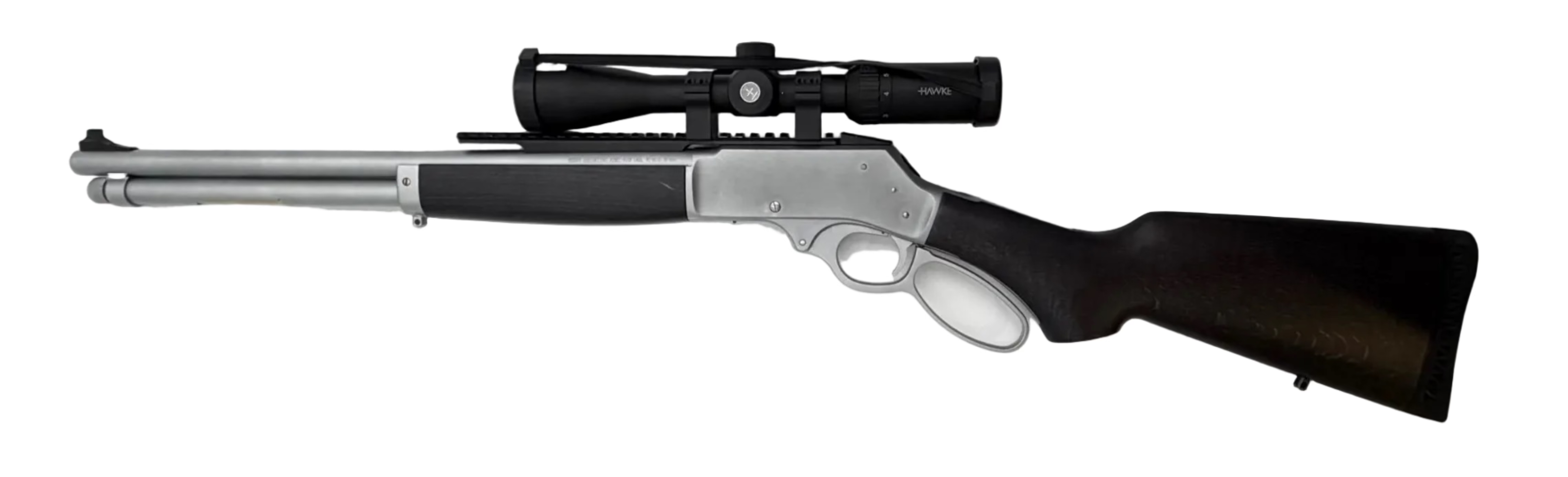 Henry Lever Action .45-70 Side Gate All Weather Rifle w/Hawke Straight Wall 3-9x40 Scope (H010GAWP)