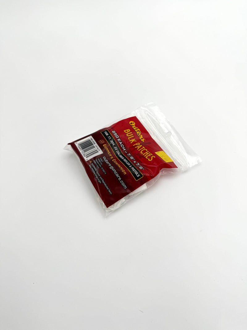 Outers Bulk Patches - .17, .204, .22 Rifles/Pistols - Haag Ventures