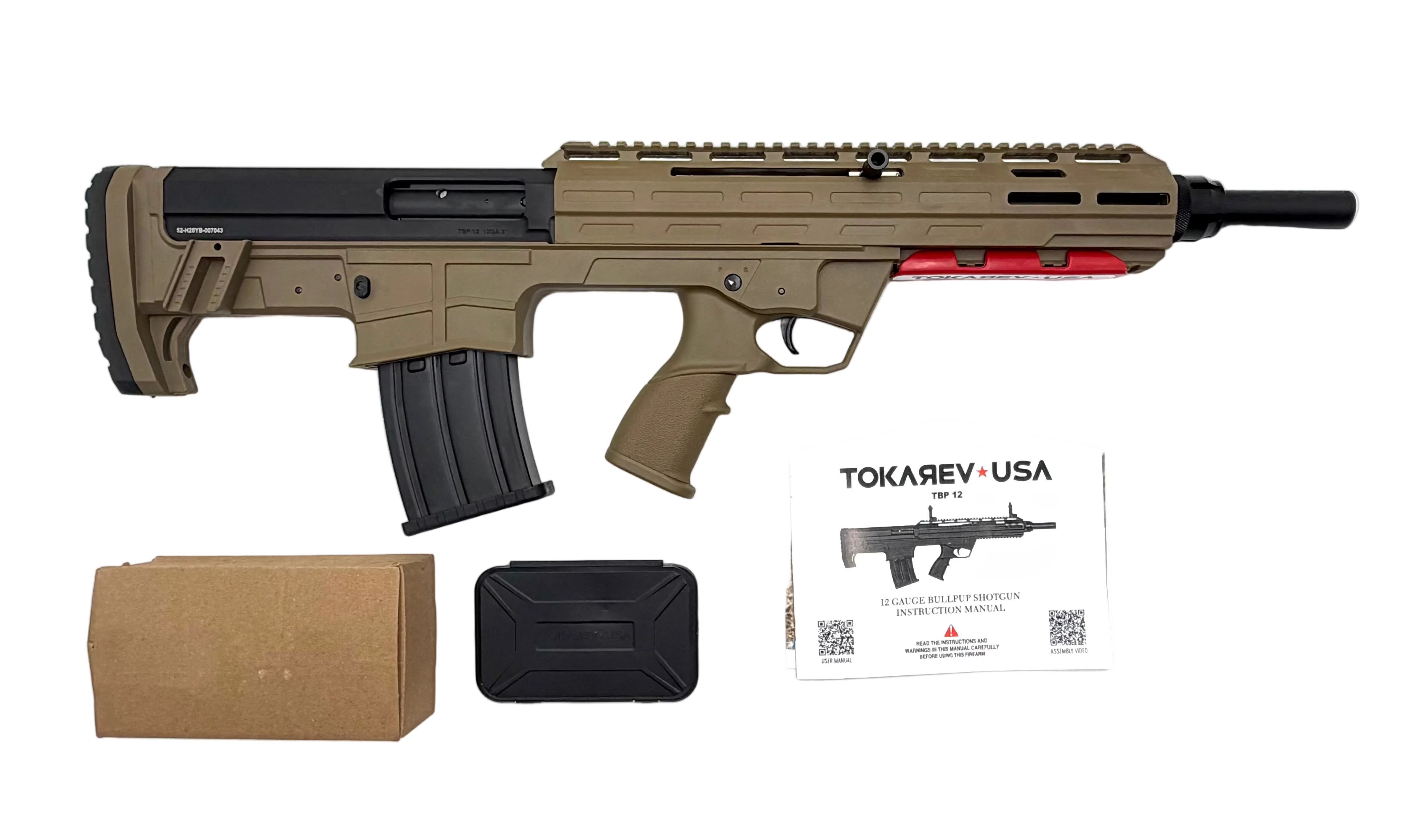 Tokarev USA TBP 12 Gauge Semi Auto Bullpup Style Shotgun