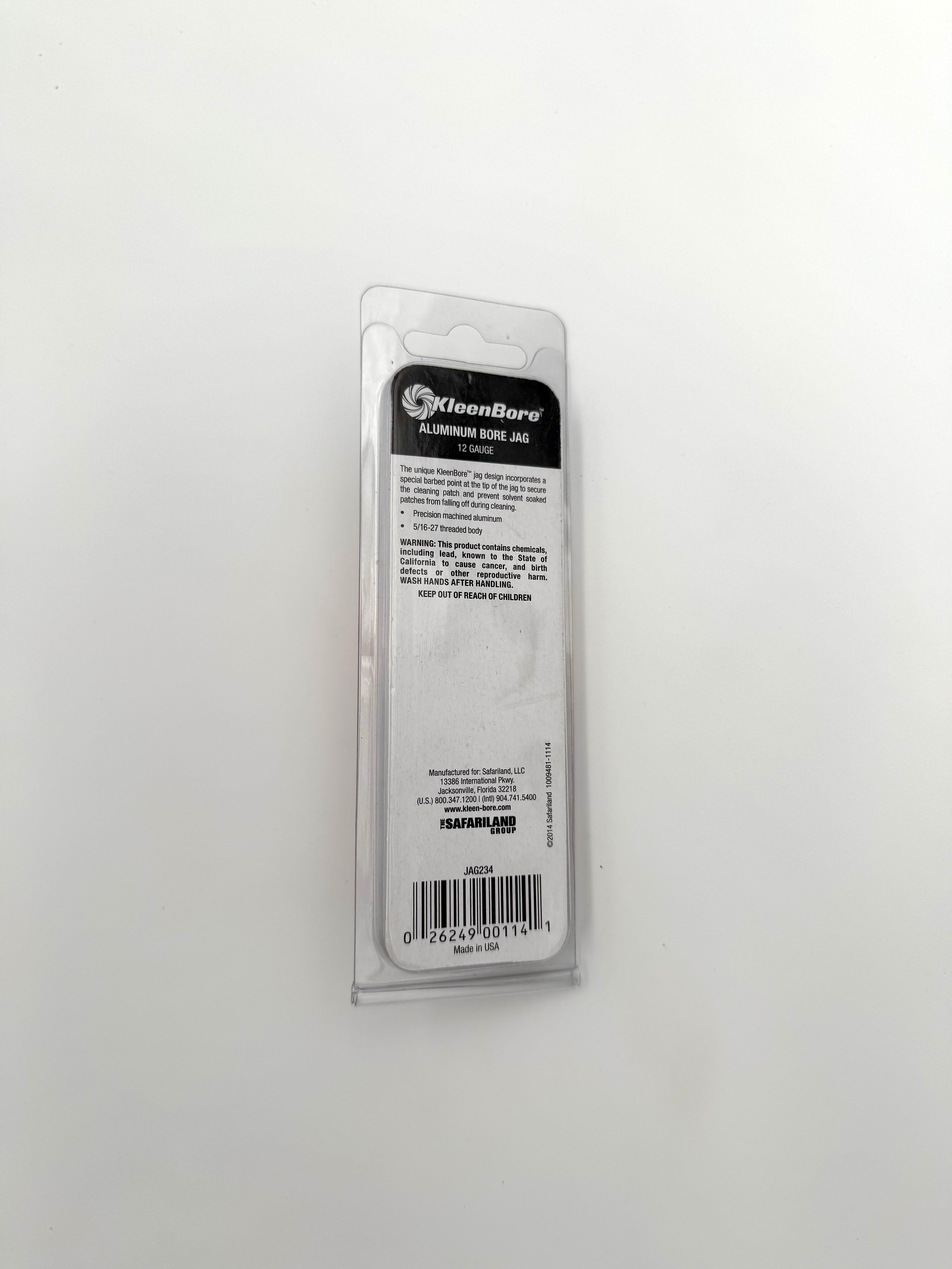 KleenBore Aluminum Bore Jag - 12g - Haag Ventures