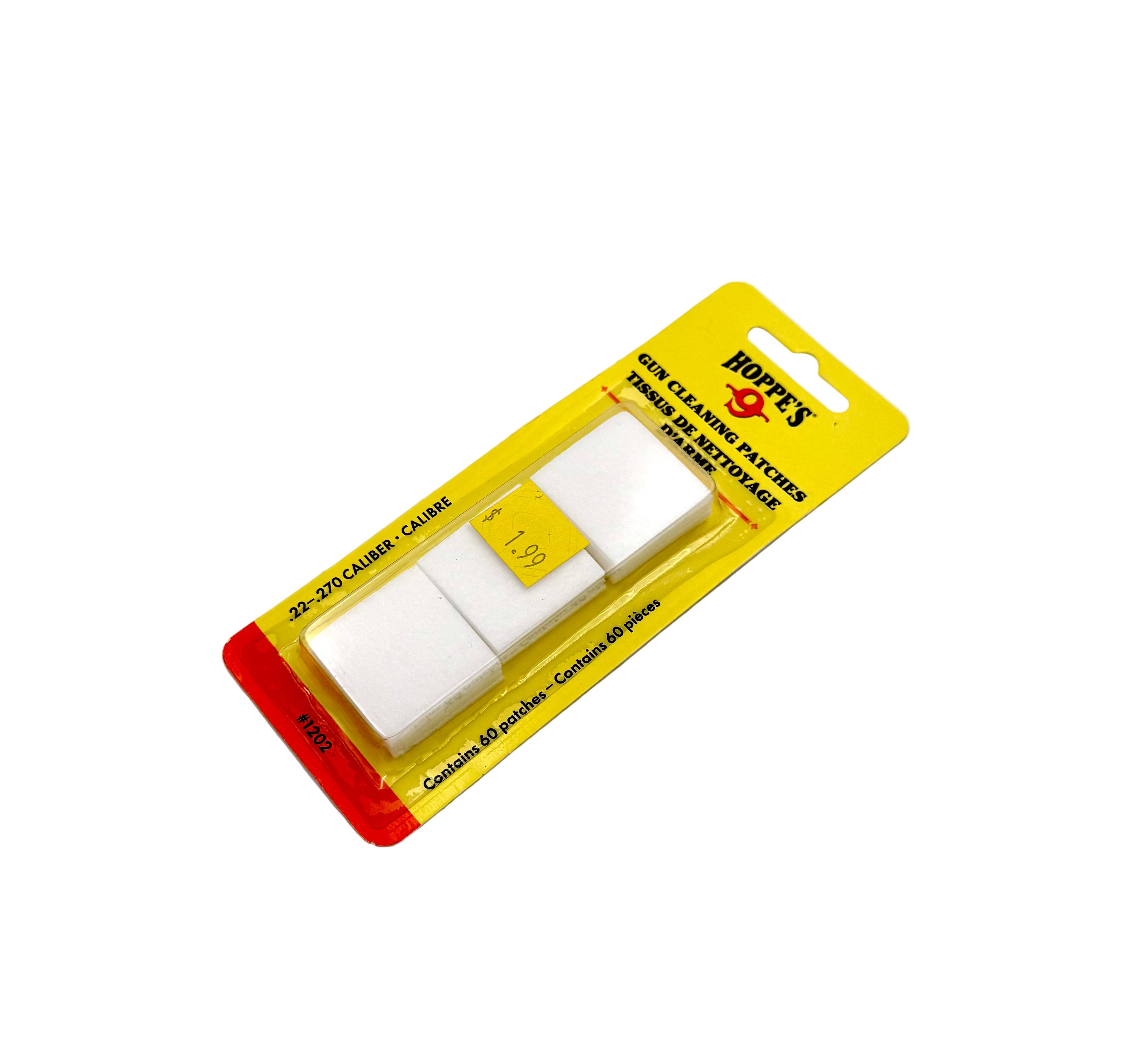 Hoppe's 9 Gun Cleaning Patches - .22-.270 - 60 patches - Haag Ventures