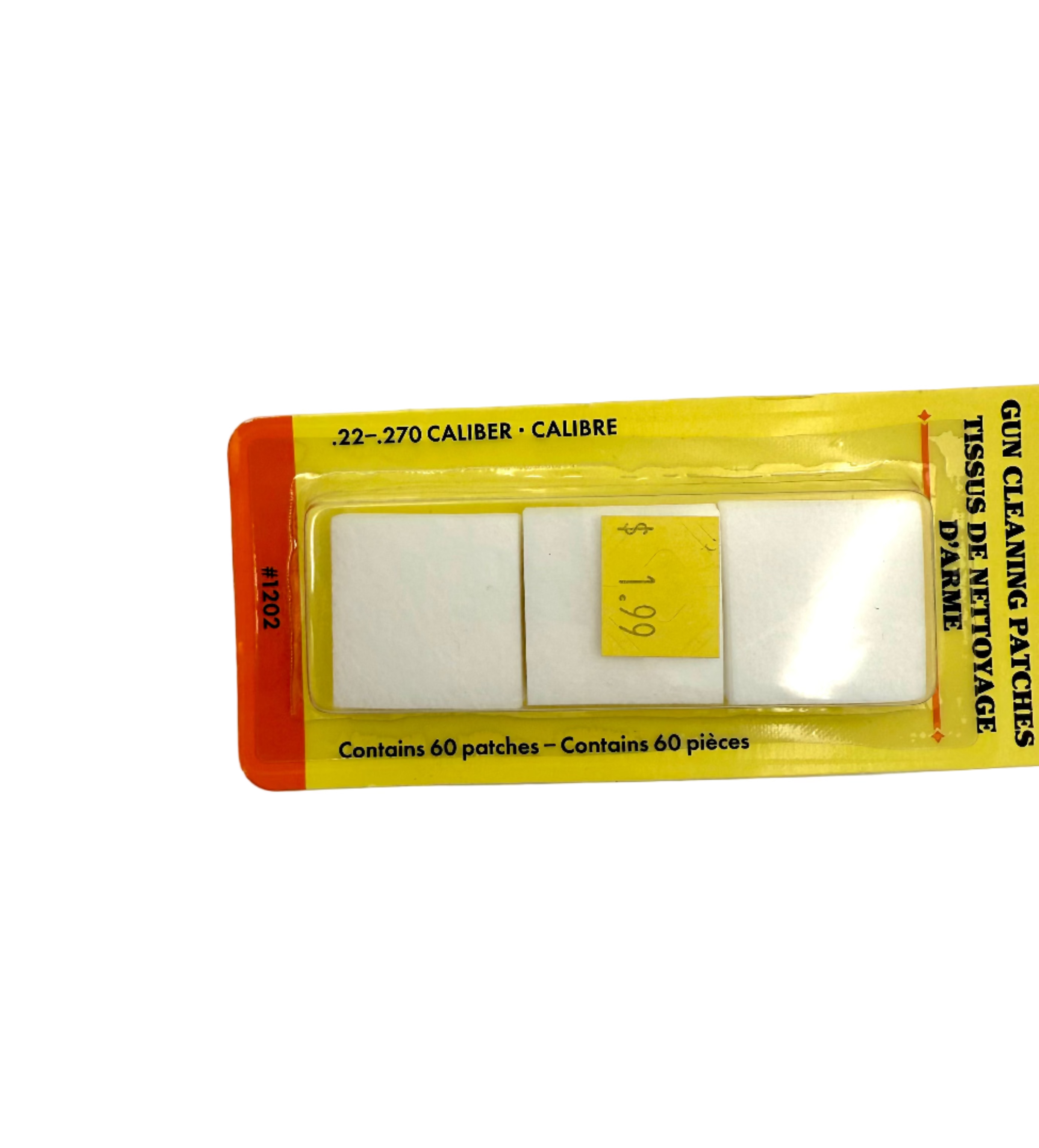 Hoppe's 9 Gun Cleaning Patches - .22-.270 - 60 patches - Haag Ventures