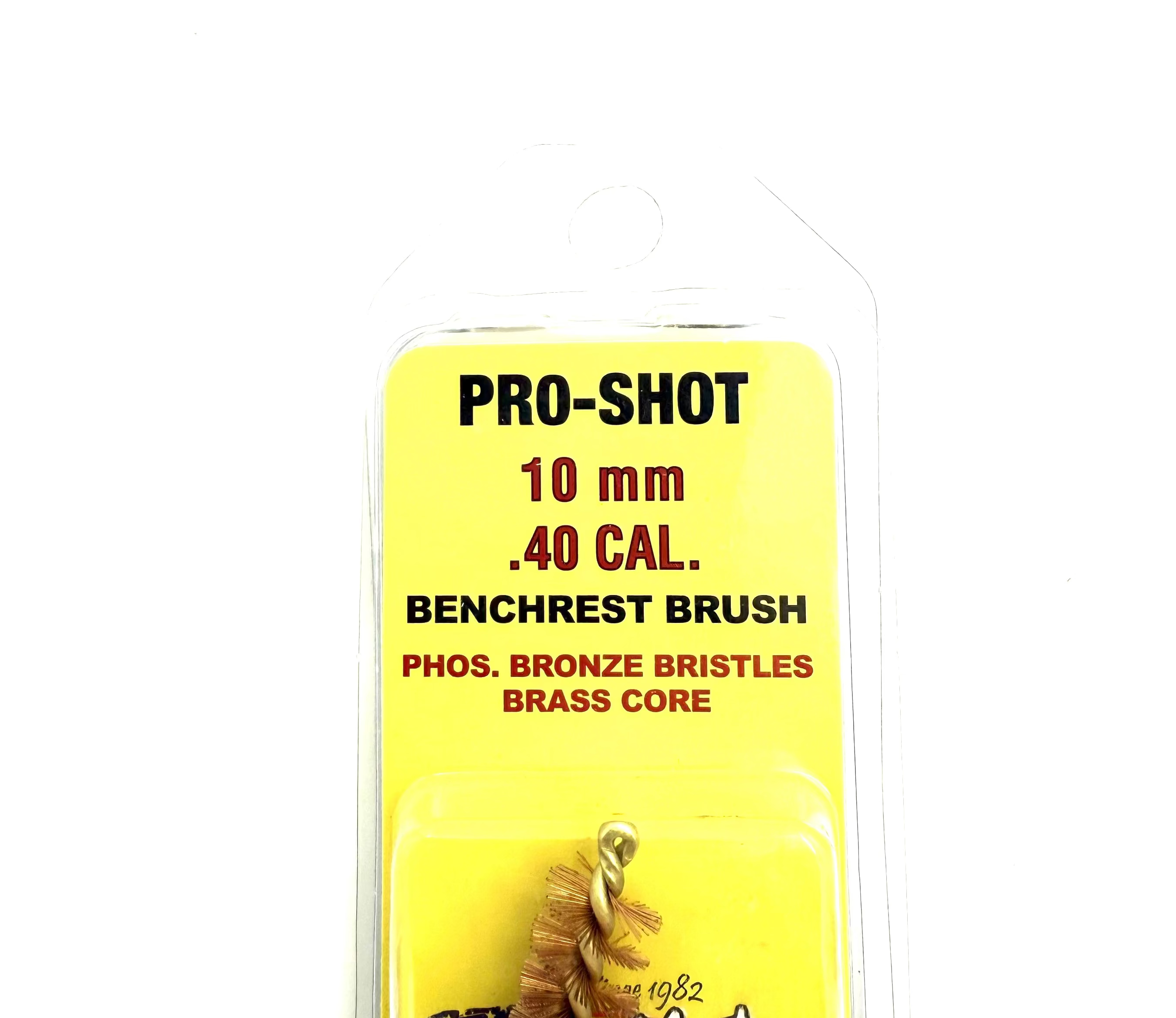 Pro-Shot Benchrest Brush Phosphor Bronze - 10mm/.40 - Haag Ventures
