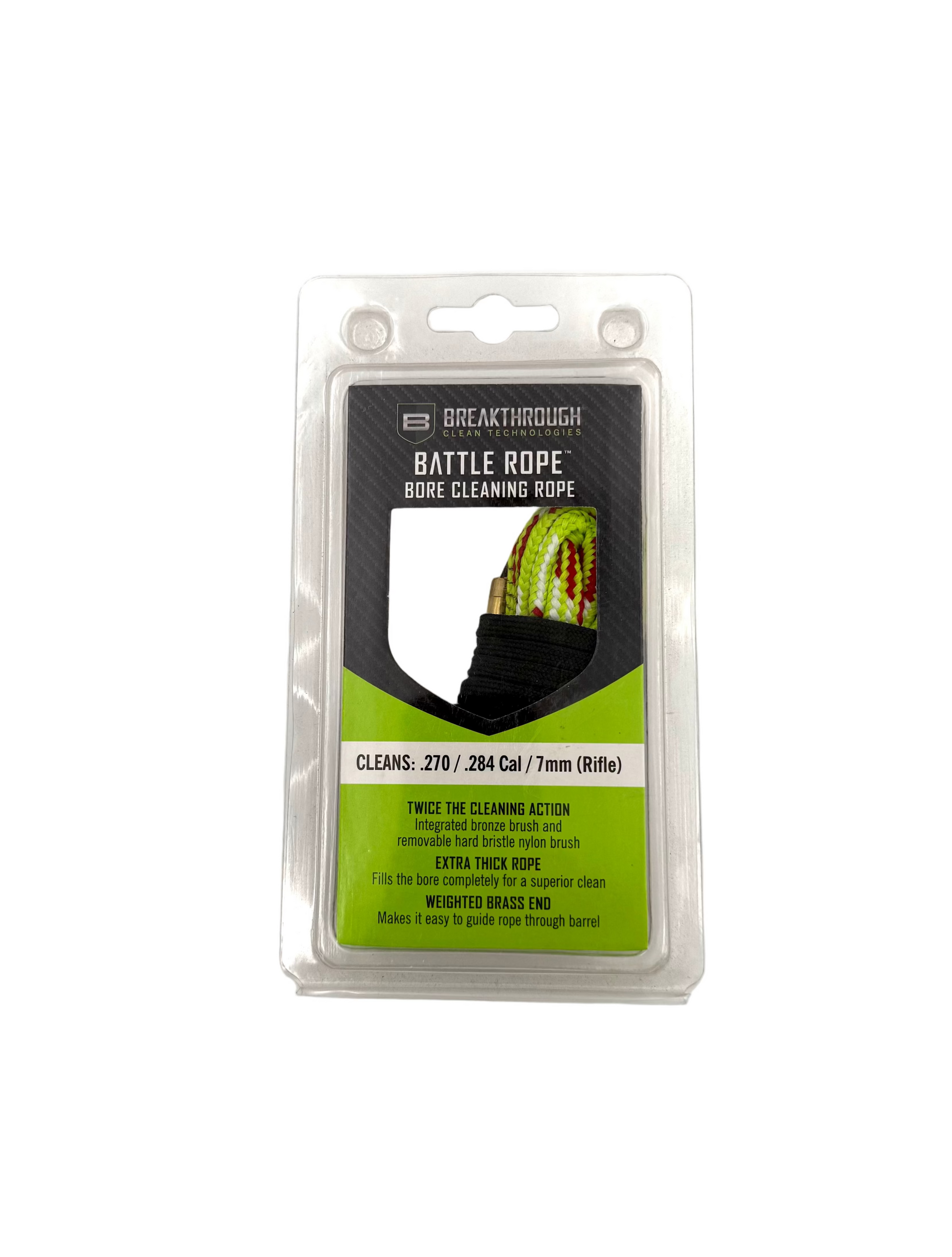 Breakthrough Battle Rope Bore Cleaning Rope - .270/.284/7mm Rifle - Haag Ventures