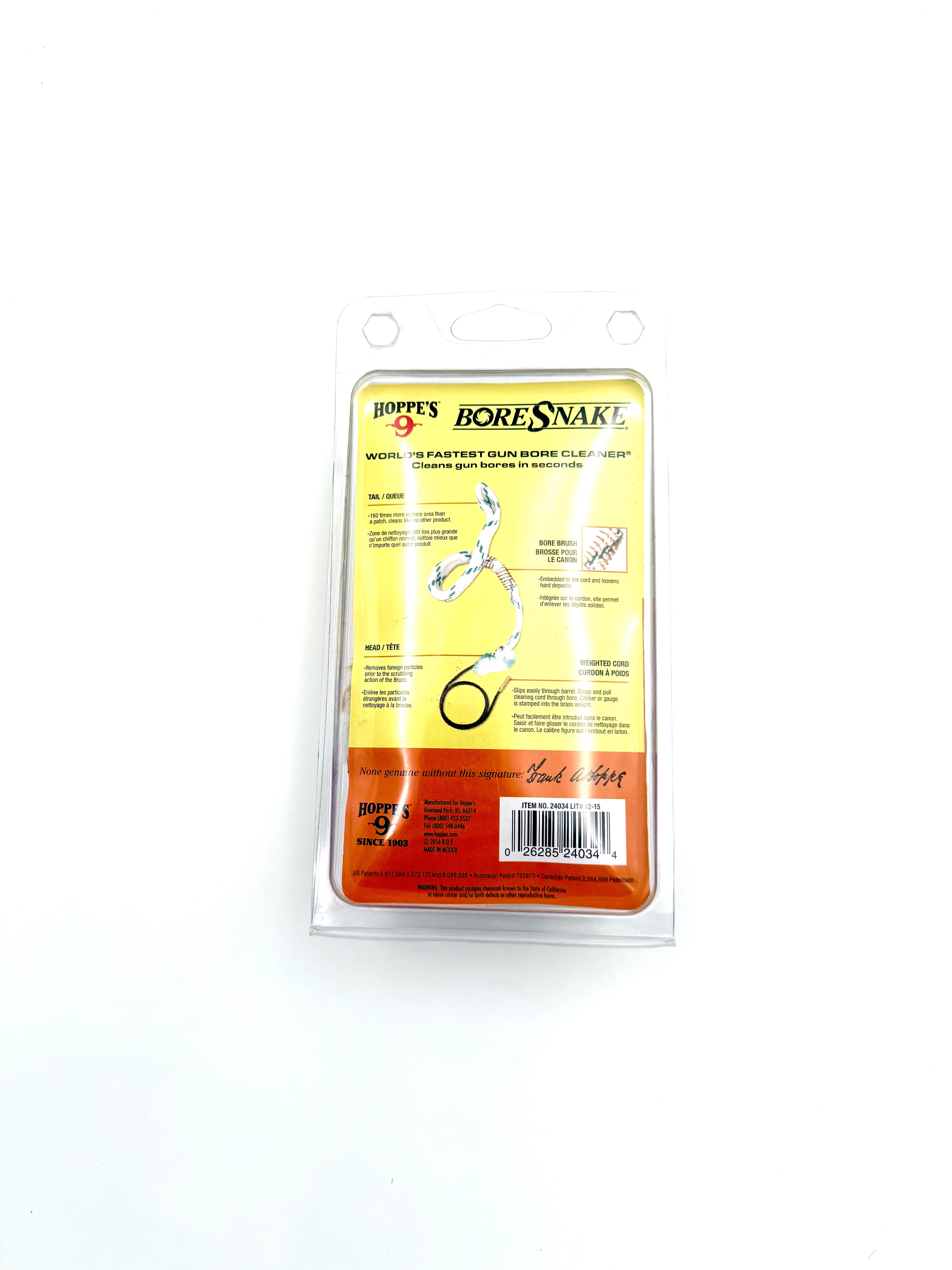 Hoppe's 9 BoreSnake Shotgun Cleaner - 16g - Haag Ventures