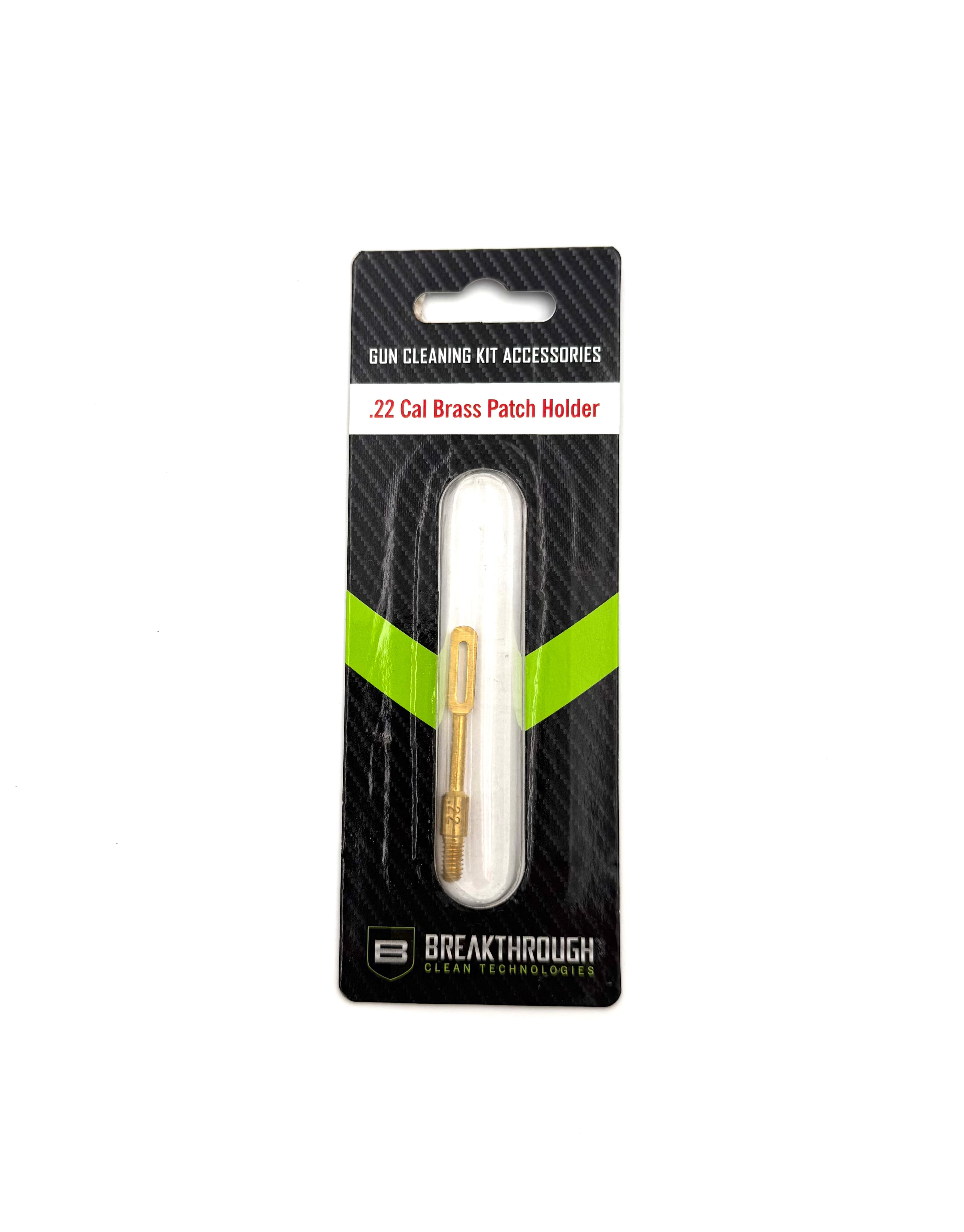 Breakthrough Brass Patch Holder - .22 - Haag Ventures
