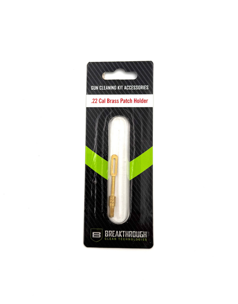 Breakthrough Brass Patch Holder - .22 - Haag Ventures
