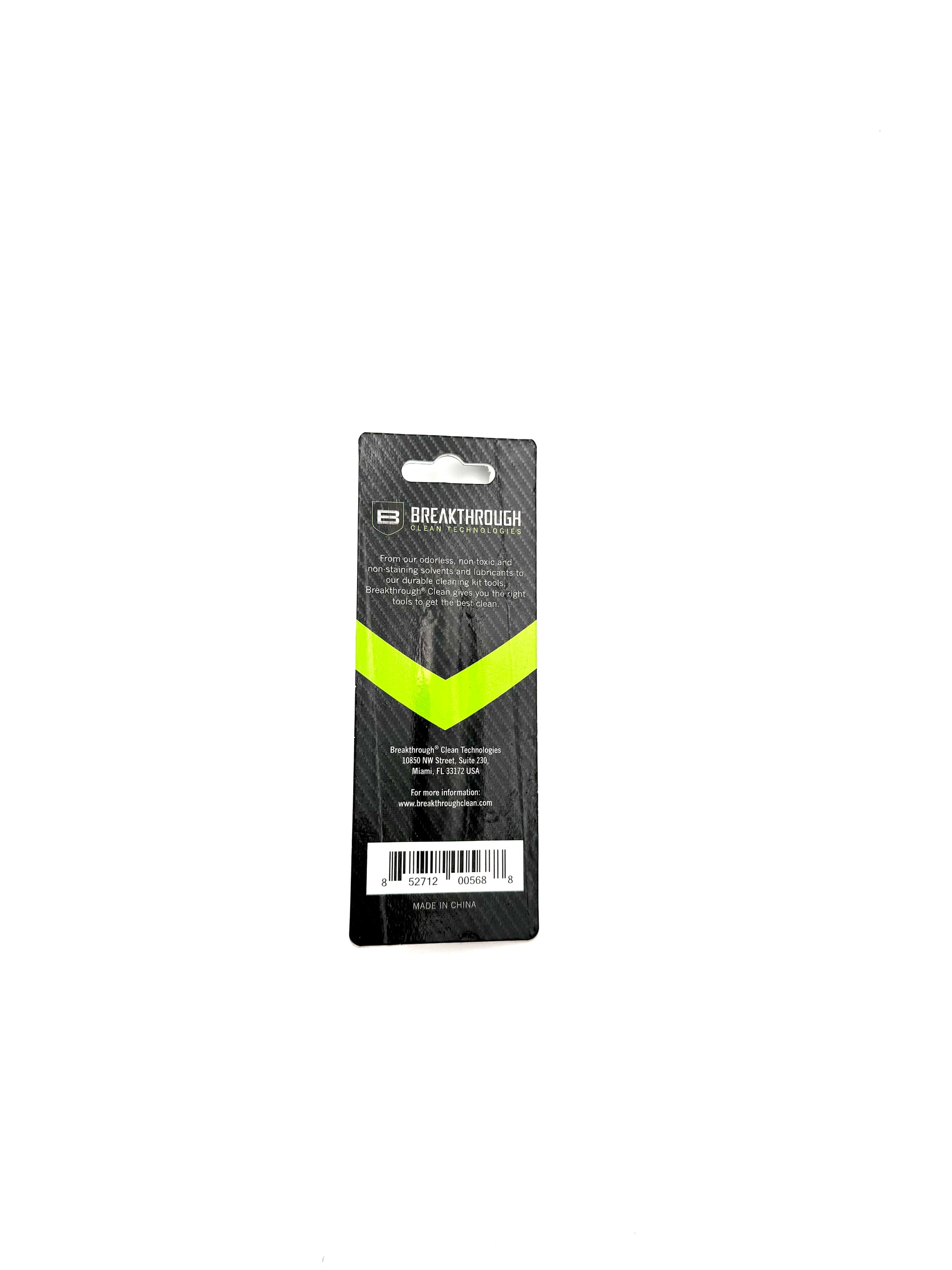 Breakthrough Brass Patch Holder - .22 - Haag Ventures