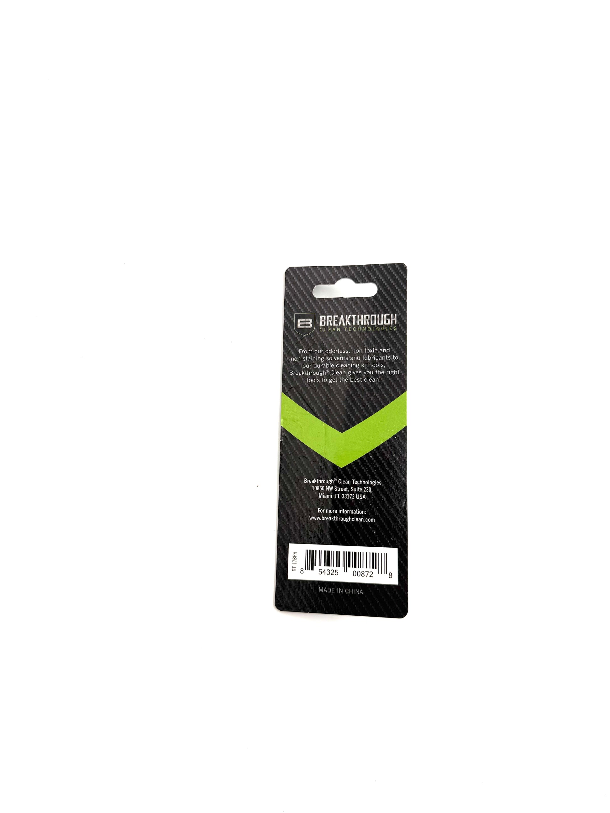 Breakthrough Brass Patch Holder - .17 - Haag Ventures