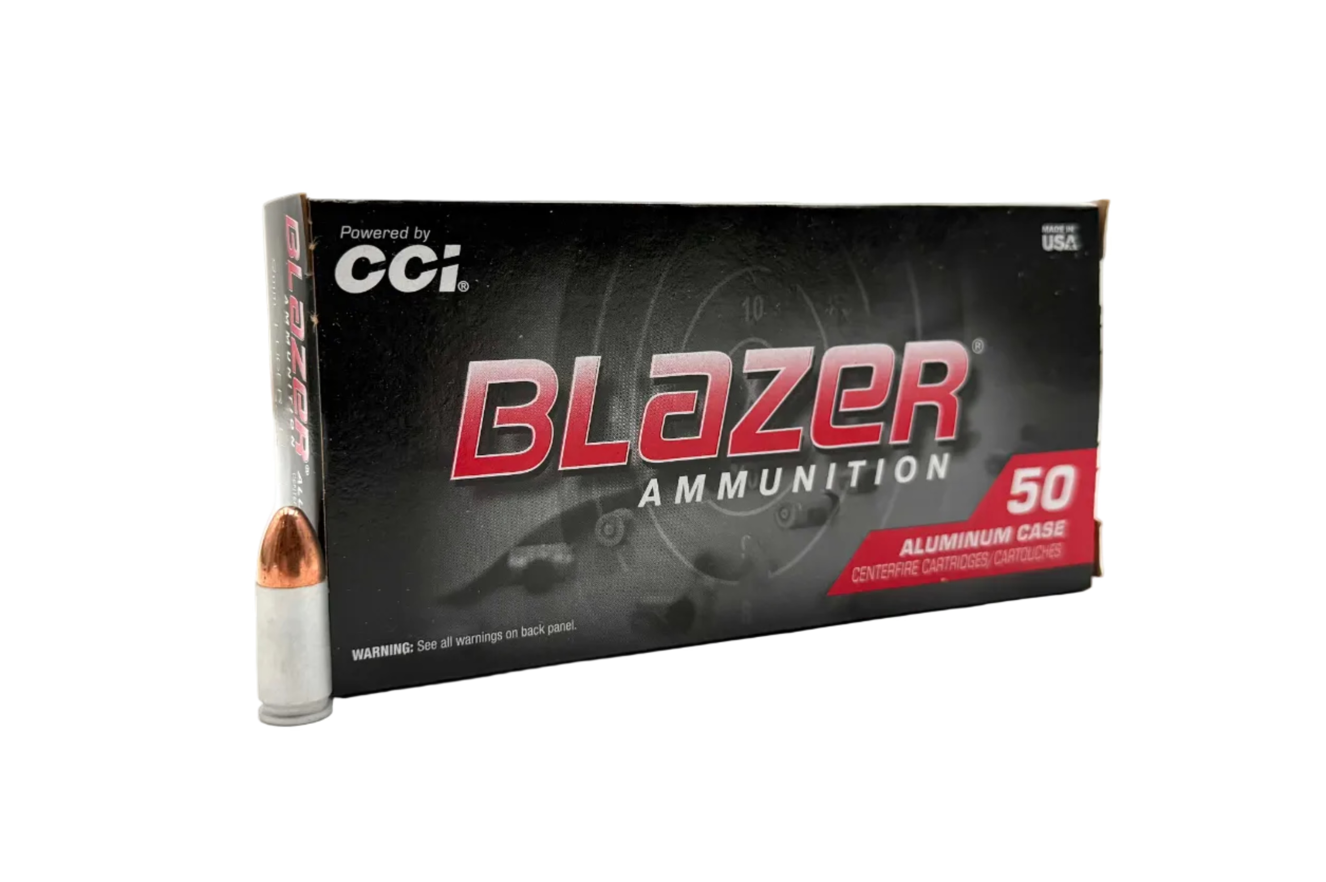 CCI Blazer 9mm Luger 115gr FMJ Aluminum Case - 50ct