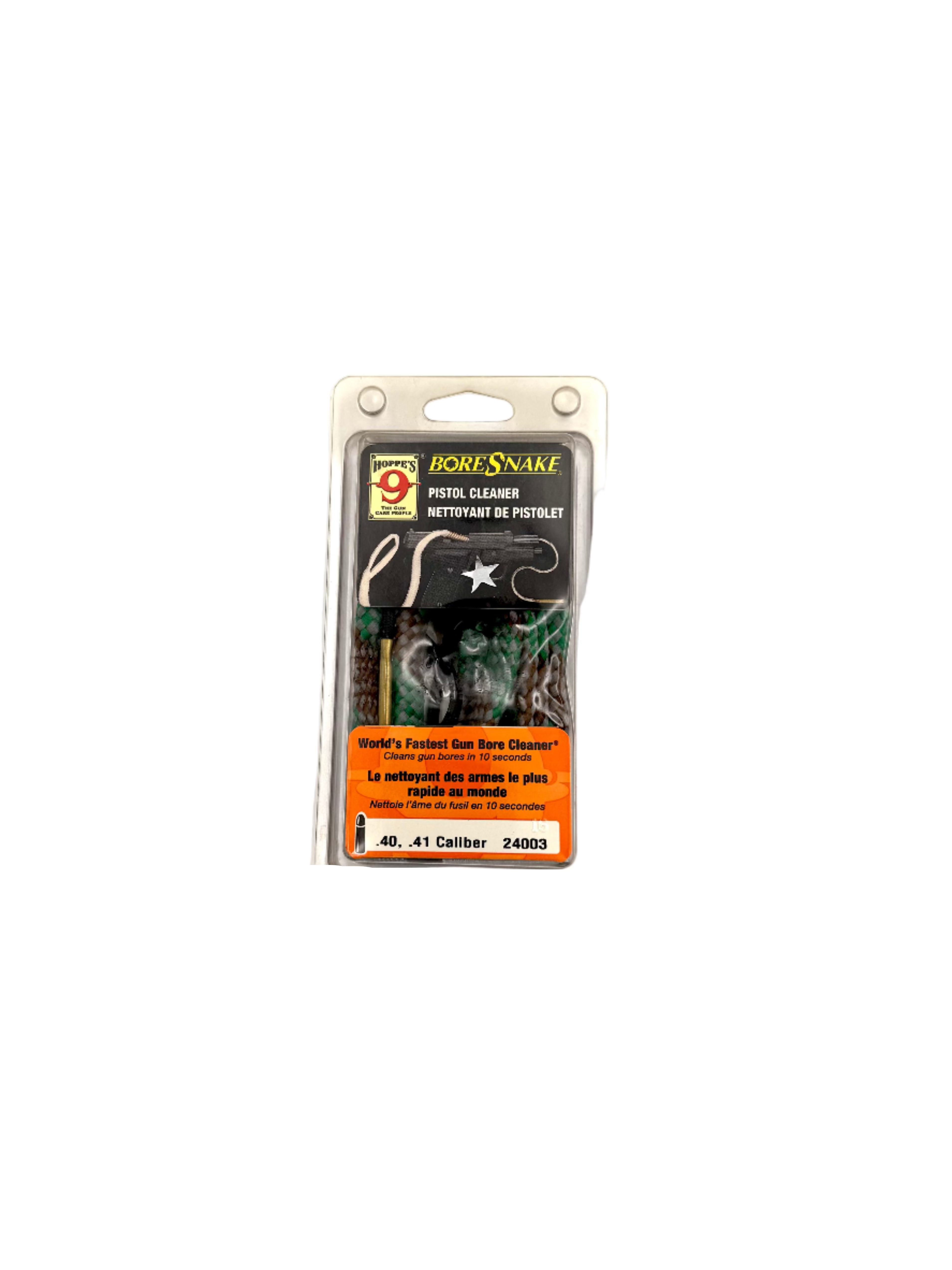 Hoppe's 9 BoreSnake Pistol Cleaner - .40, .41 - Haag Ventures