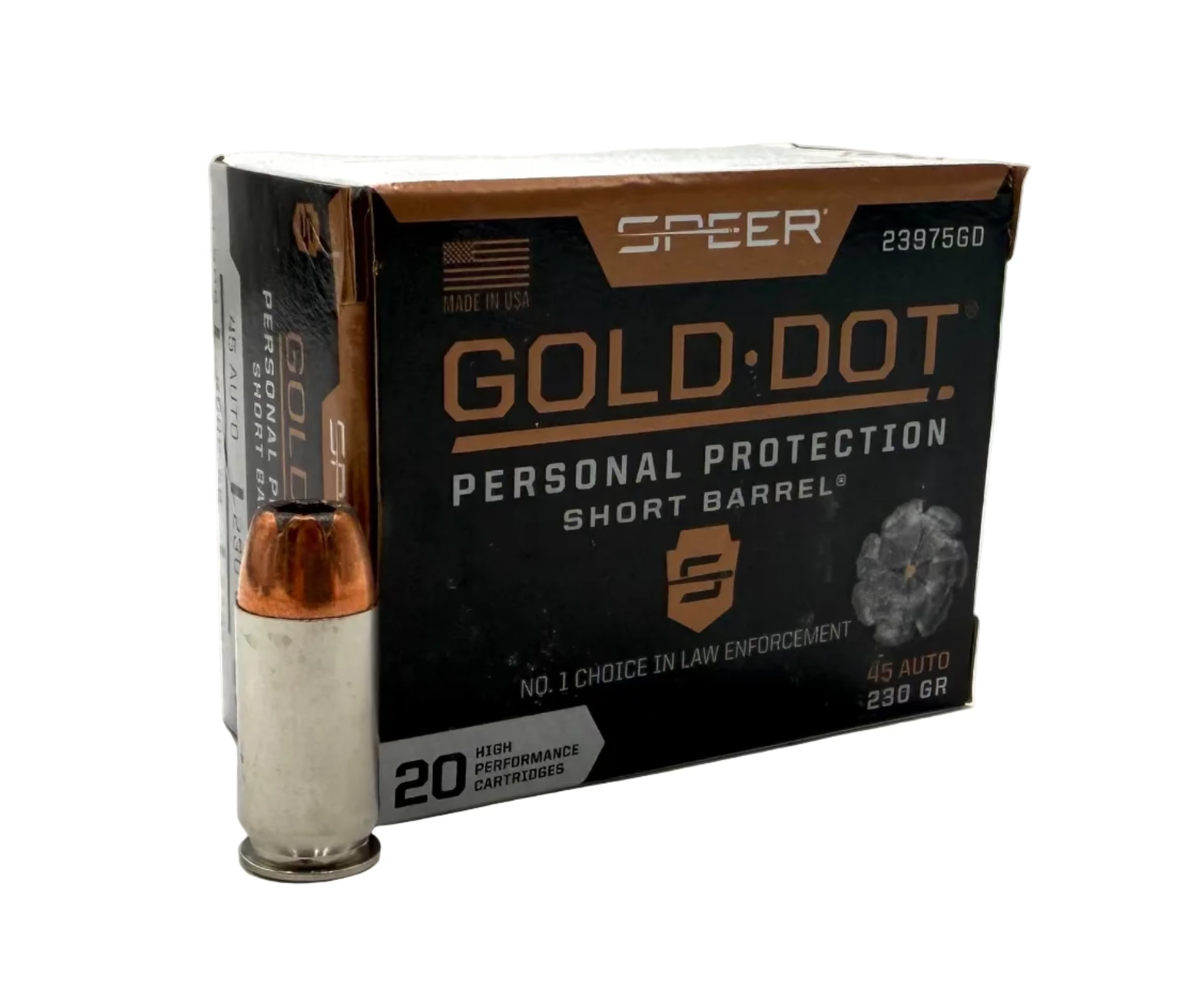 Speer Gold Dot 45 Auto 230gr GDHP-SB - 20ct