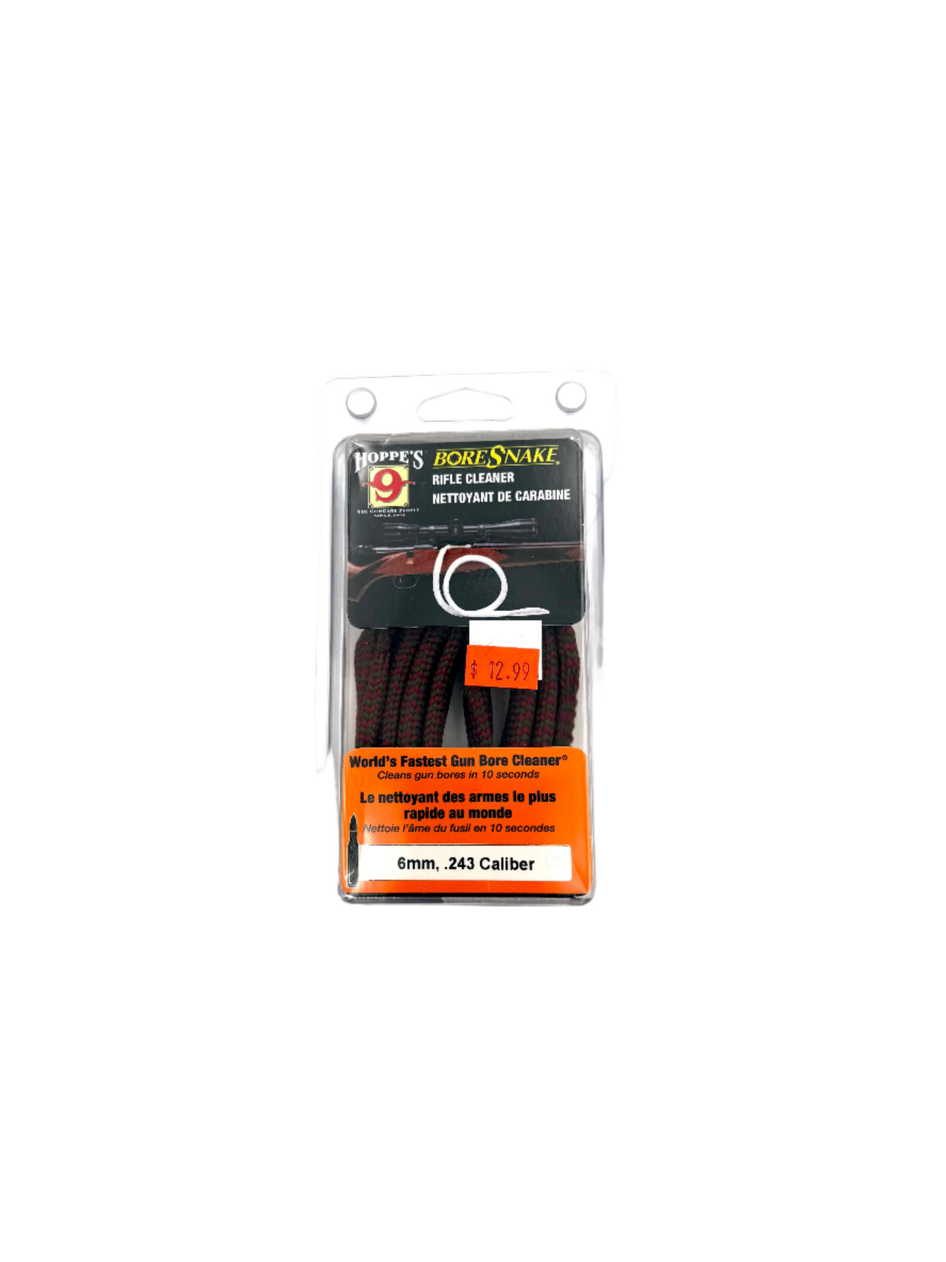 Hoppe's 9 BoreSnake Rifle Cleaner - 6mm, .243 - Haag Ventures
