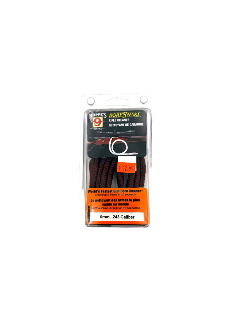 Hoppe's 9 BoreSnake Rifle Cleaner - 6mm, .243 - Haag Ventures