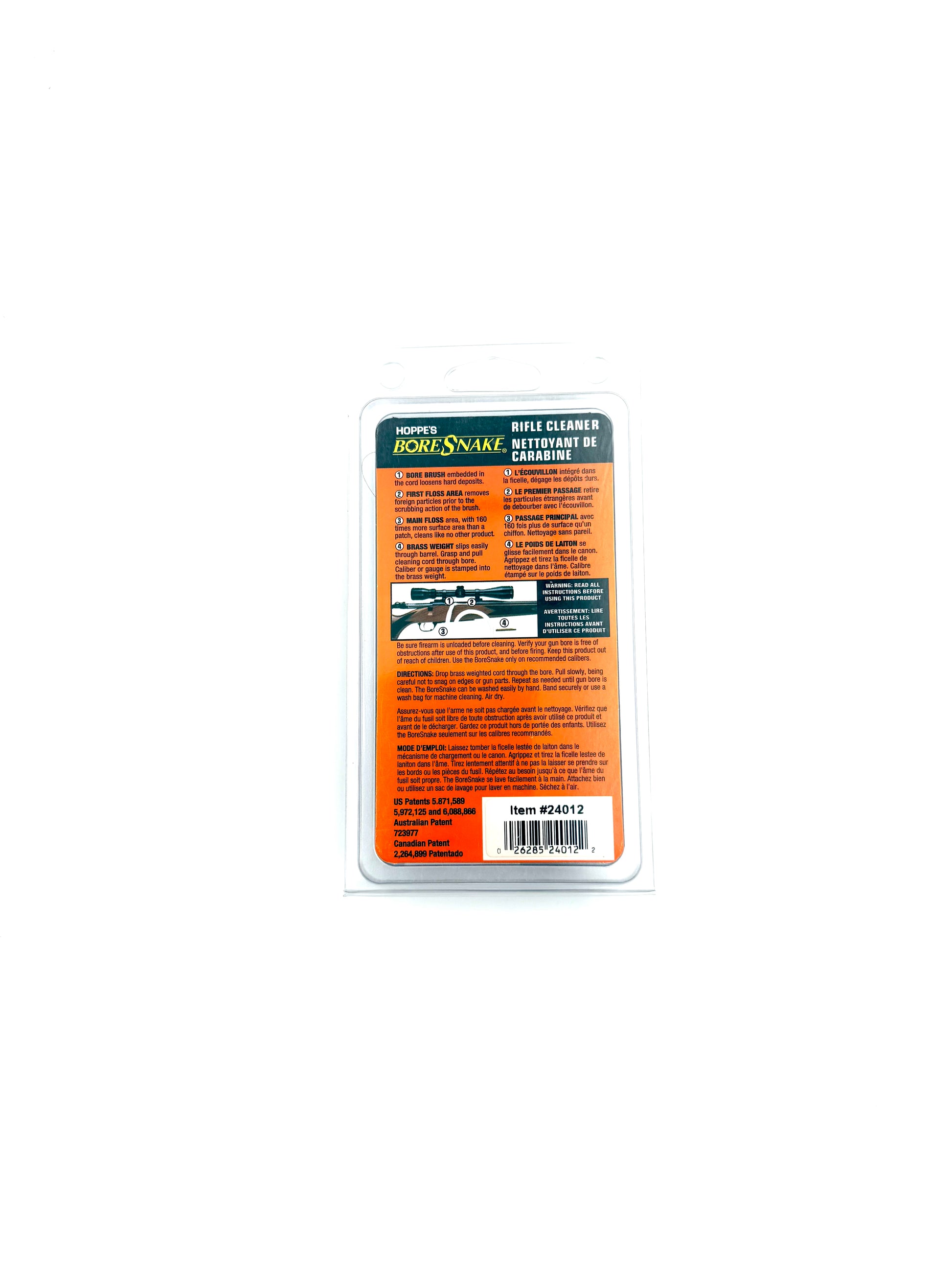 Hoppe's 9 BoreSnake Rifle Cleaner - 6mm, .243 - Haag Ventures