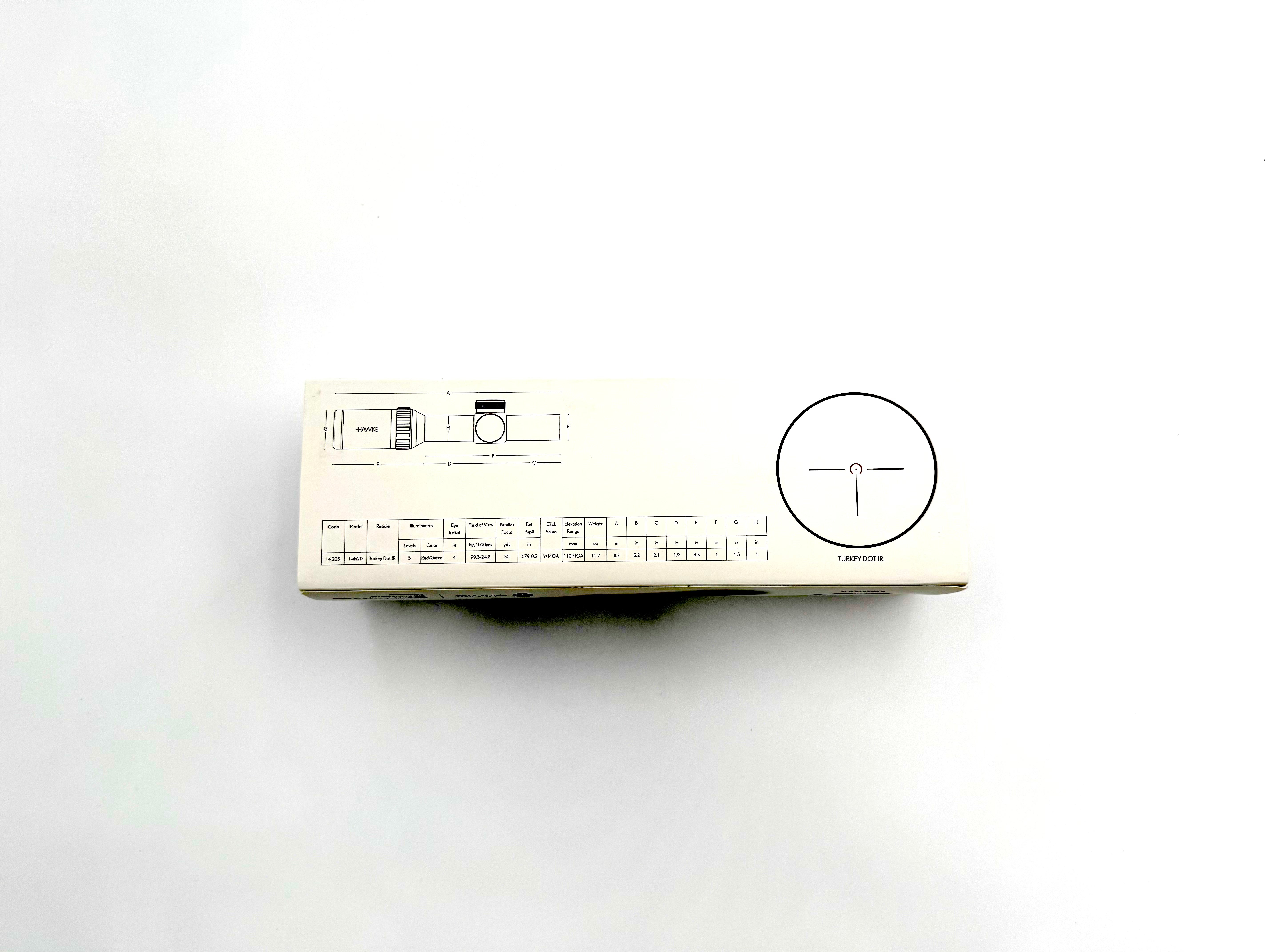 Hawke Vantage IR Turkey Scope - Haag Ventures