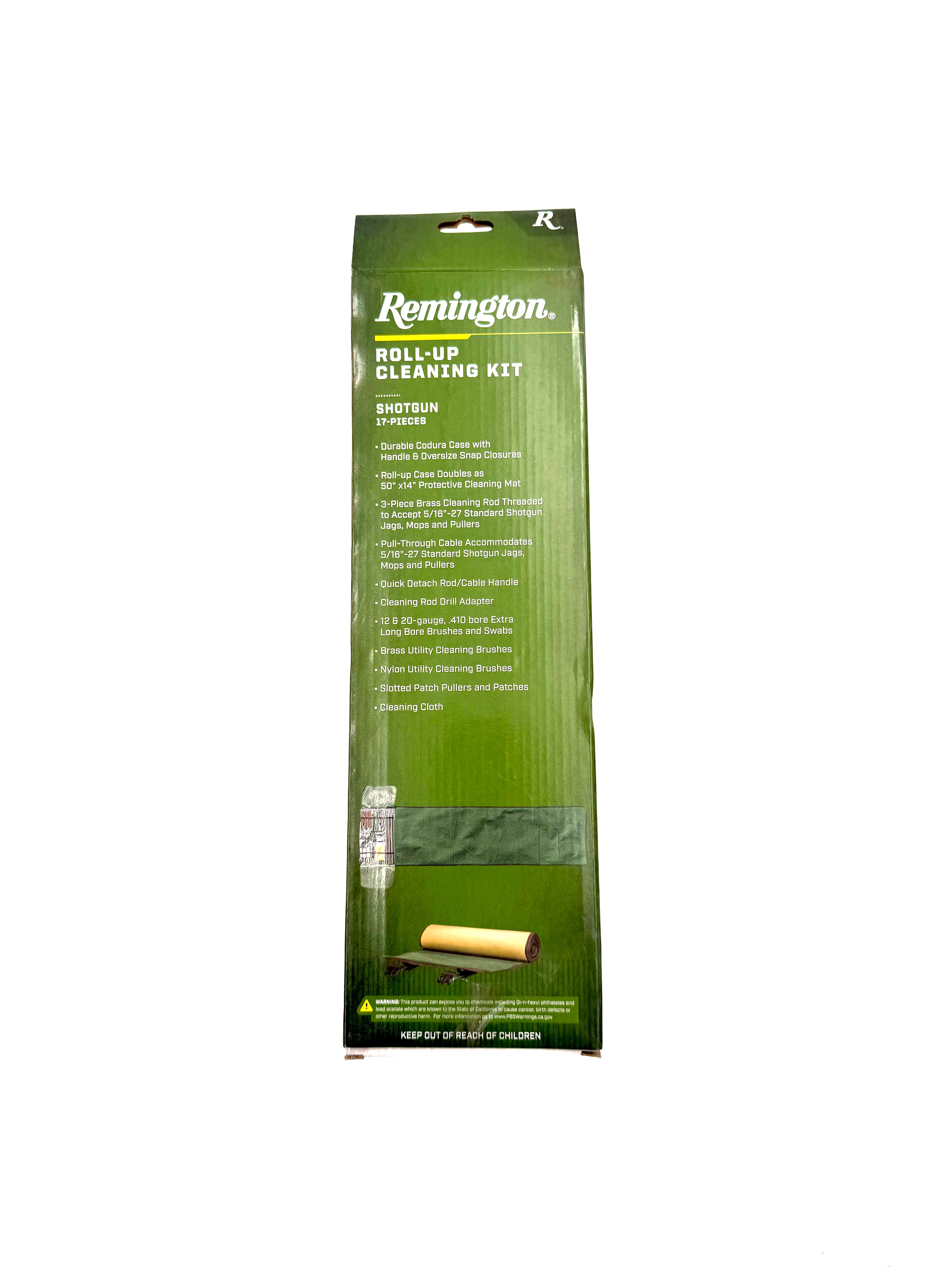 Remington Roll-Up Cleaning Kit - 17 piece Shotgun Kit - Haag Ventures