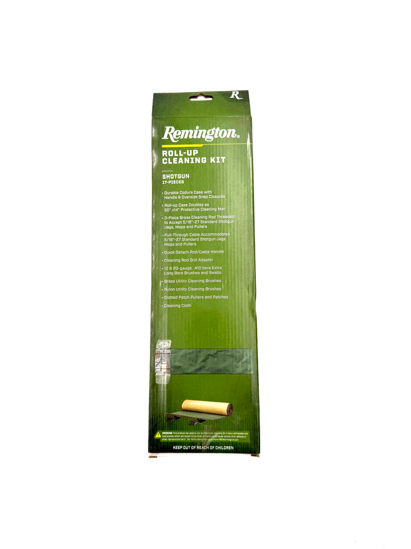 Remington Roll-Up Cleaning Kit - 17 piece Shotgun Kit - Haag Ventures
