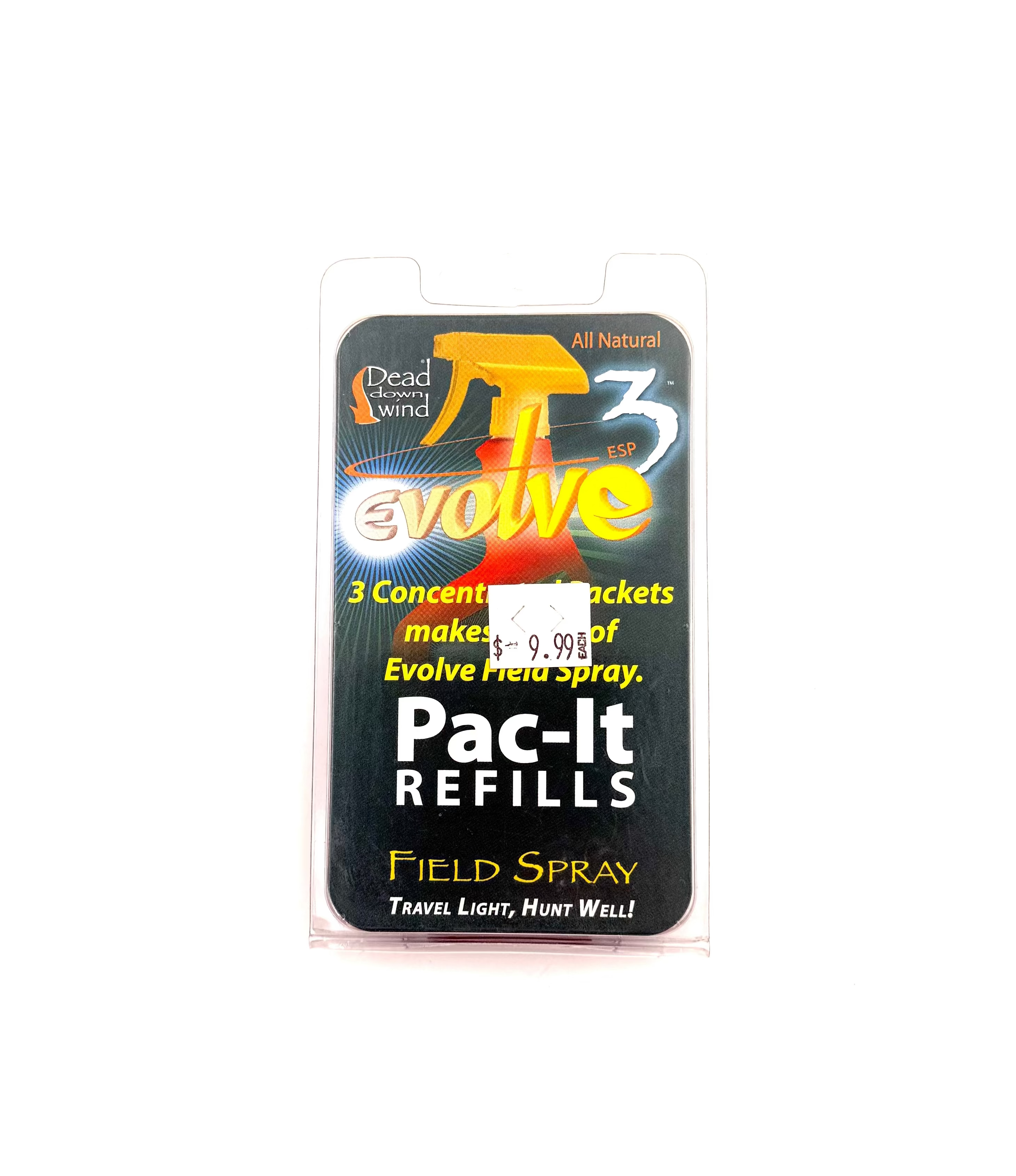 Pac-It refills packaging with yellow and black design on a white background