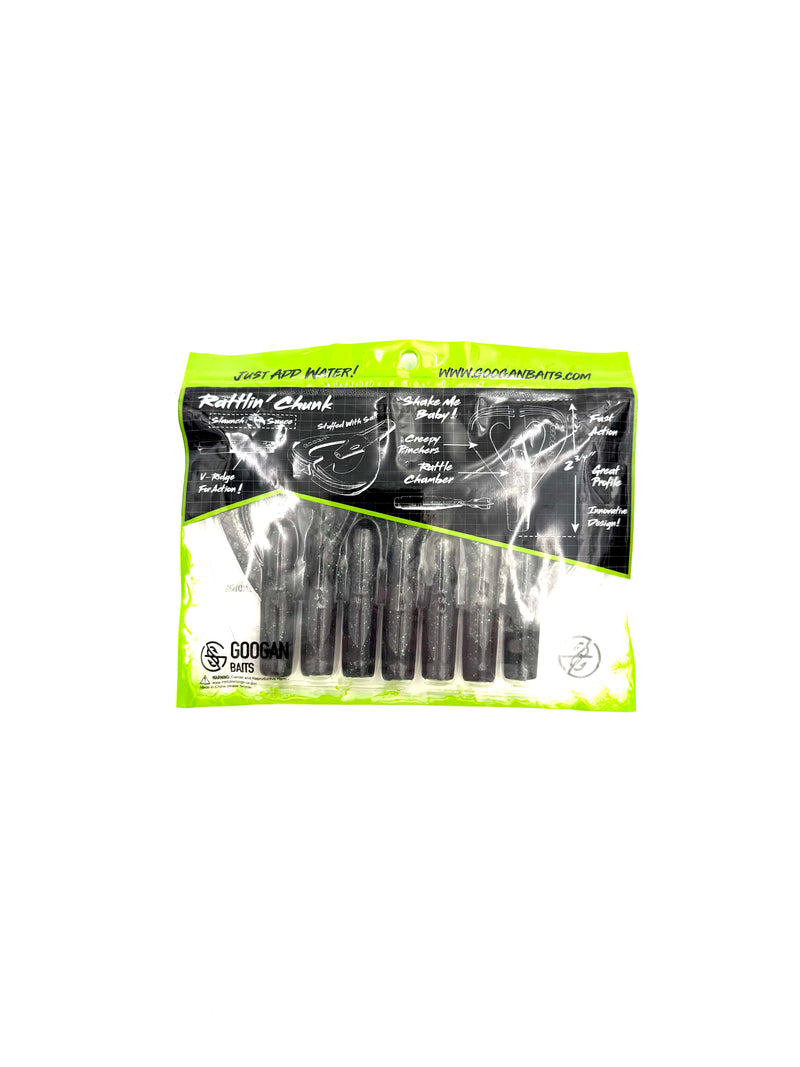 Googan Baits Pure Passion Rattlin Chunk - Junebug 7pk - Haag Ventures