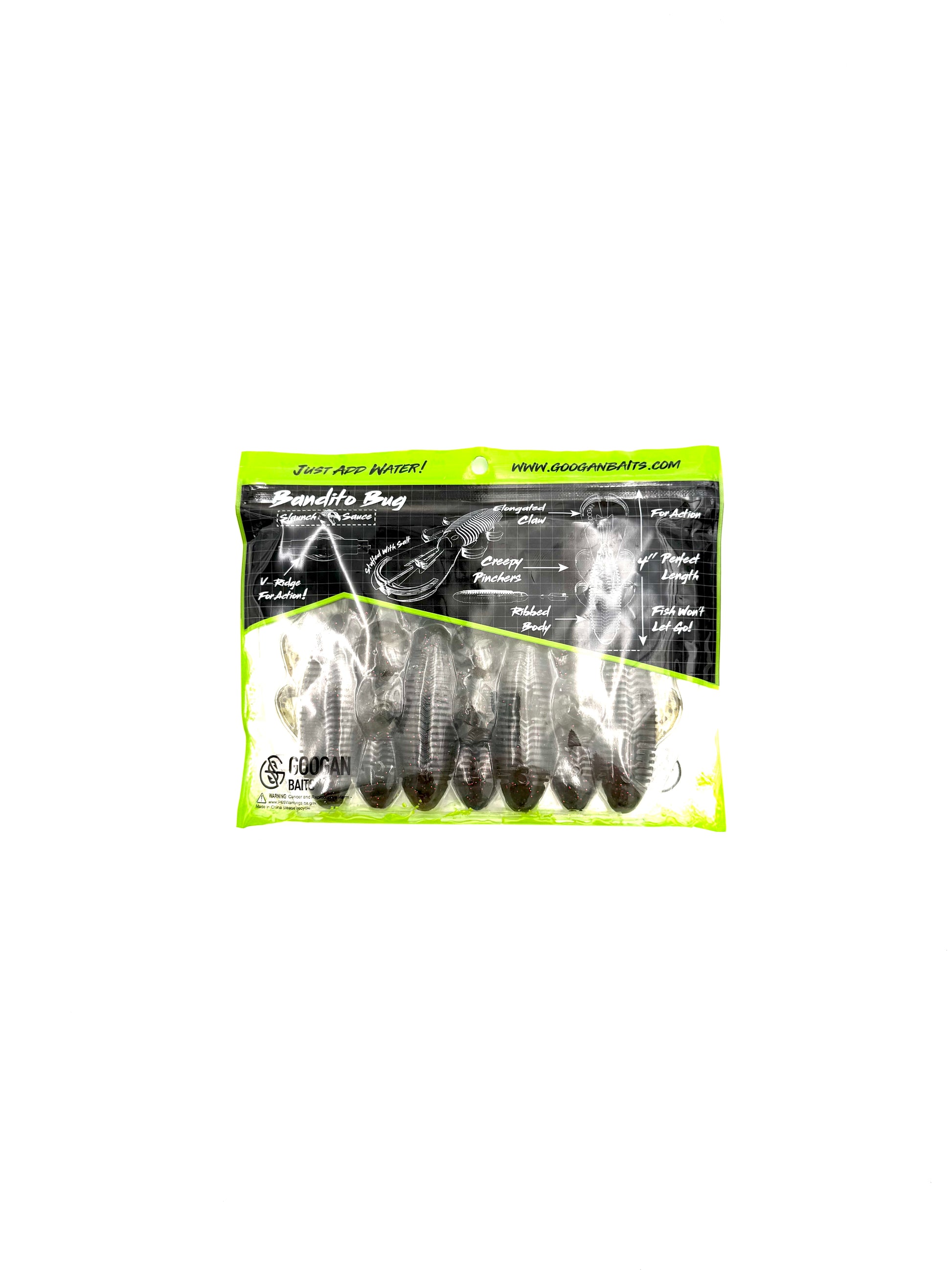 Googan Baits Pure Passion Bandito Bug - Watermelon Red Flake 7pk - Haag Ventures