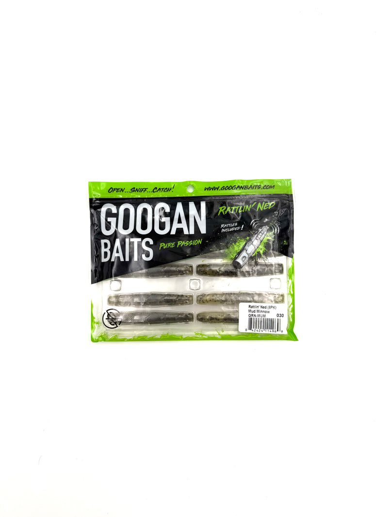 Googan Baits Pure Passion Rattlin’ Ned - Mud Minnow 8pk - Haag Ventures