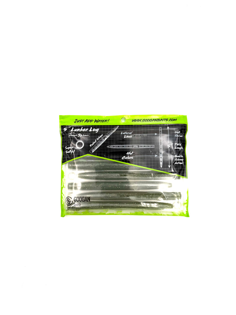 Googan Baits Pure Passion Lunker Log 5" - Baby Bass 8pk - Haag Ventures