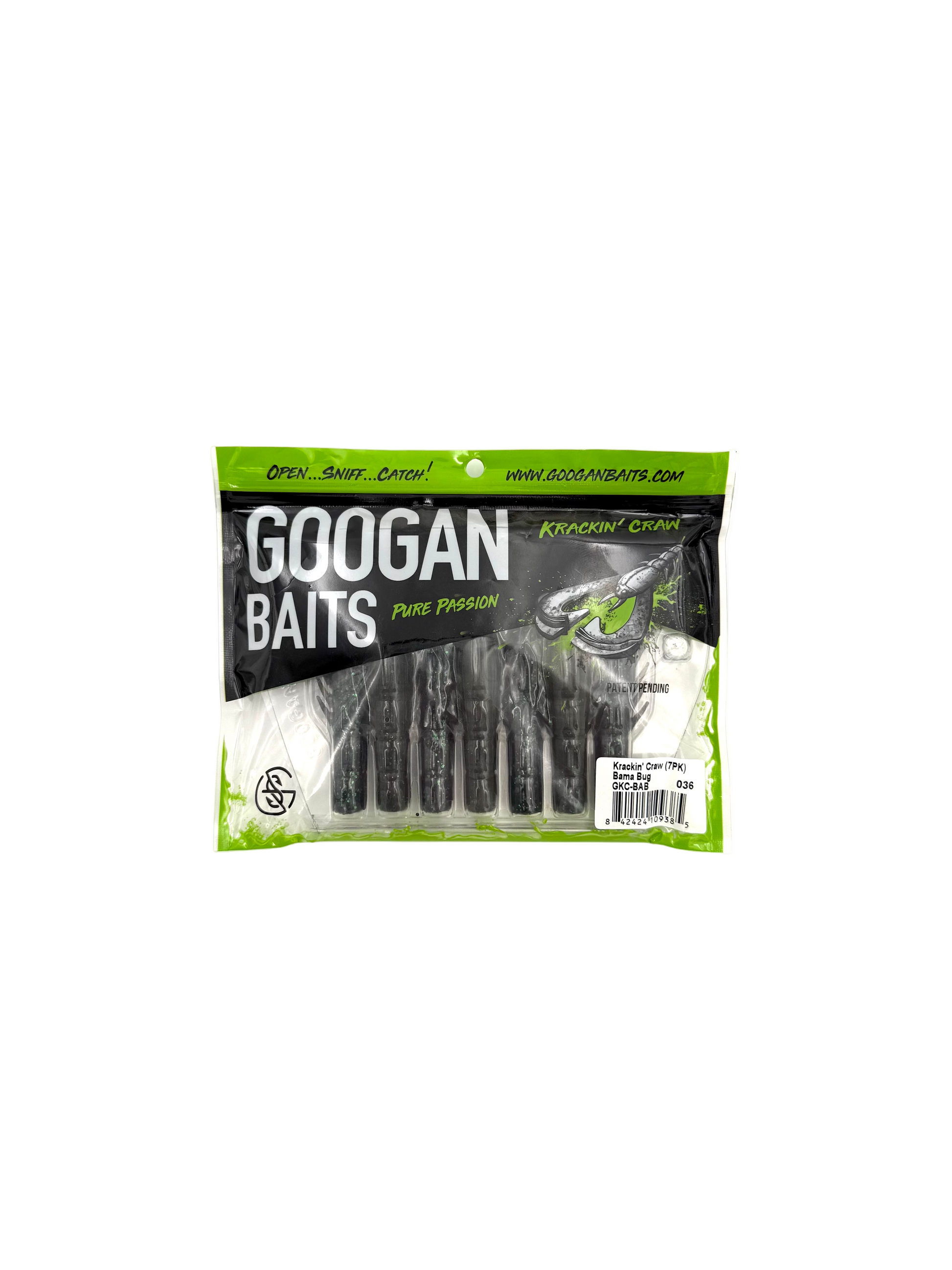 Googan Baits Pure Passion Krackin’ Craw Bama Bug - 7pk - Haag Ventures