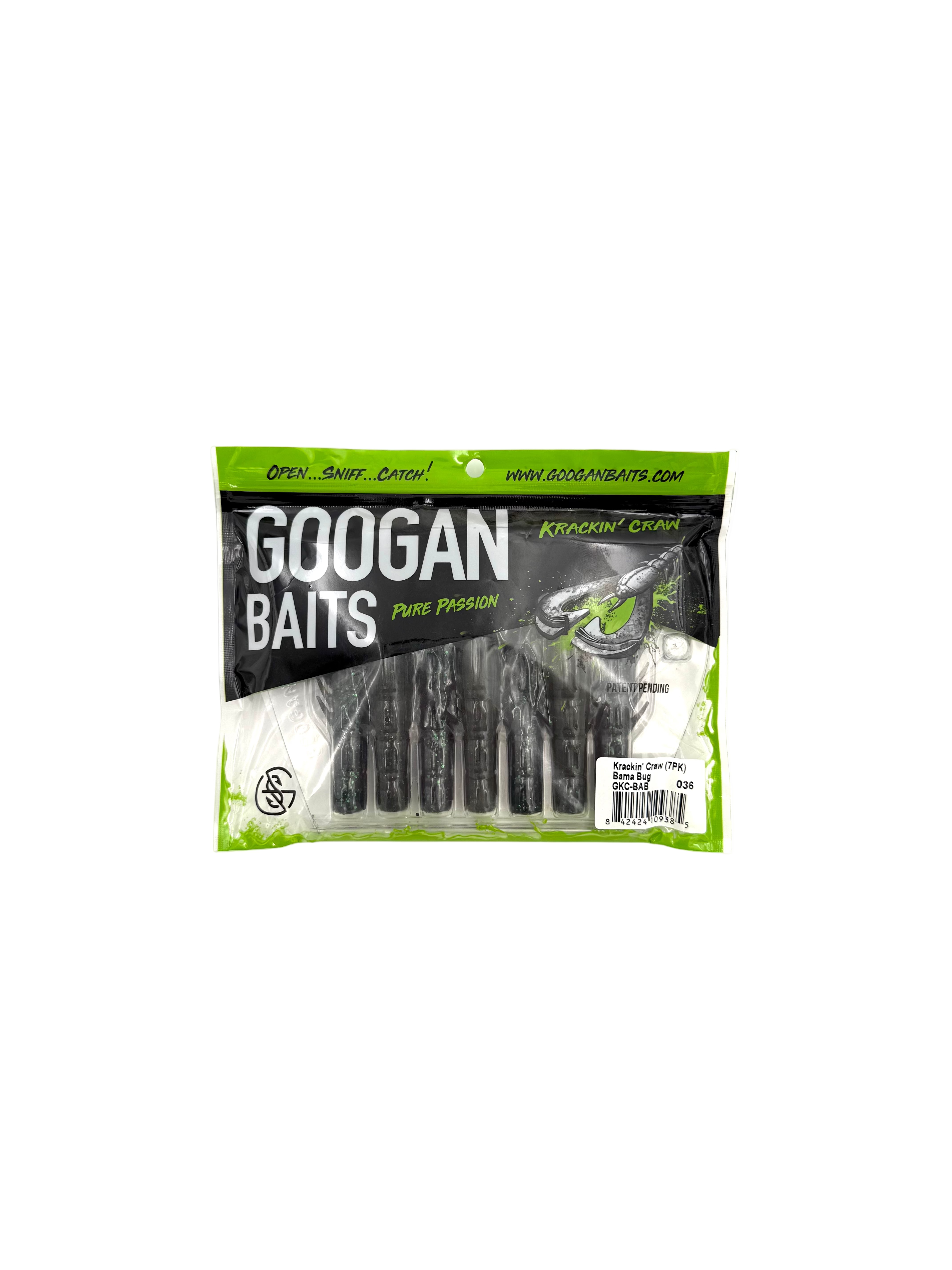 Googan Baits Pure Passion Krackin’ Craw Bama Bug - 7pk - Haag Ventures