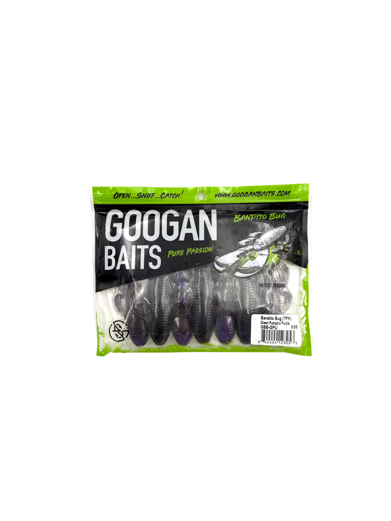 Googan Baits Pure Passion Bandito Bug - Green Pumpkin Purple 7pk - Haag Ventures