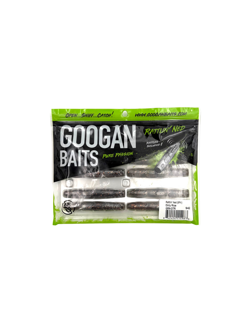Googan Baits Pure Passion Rattlin’ Ned - Dirty Rice 8pk - Haag Ventures