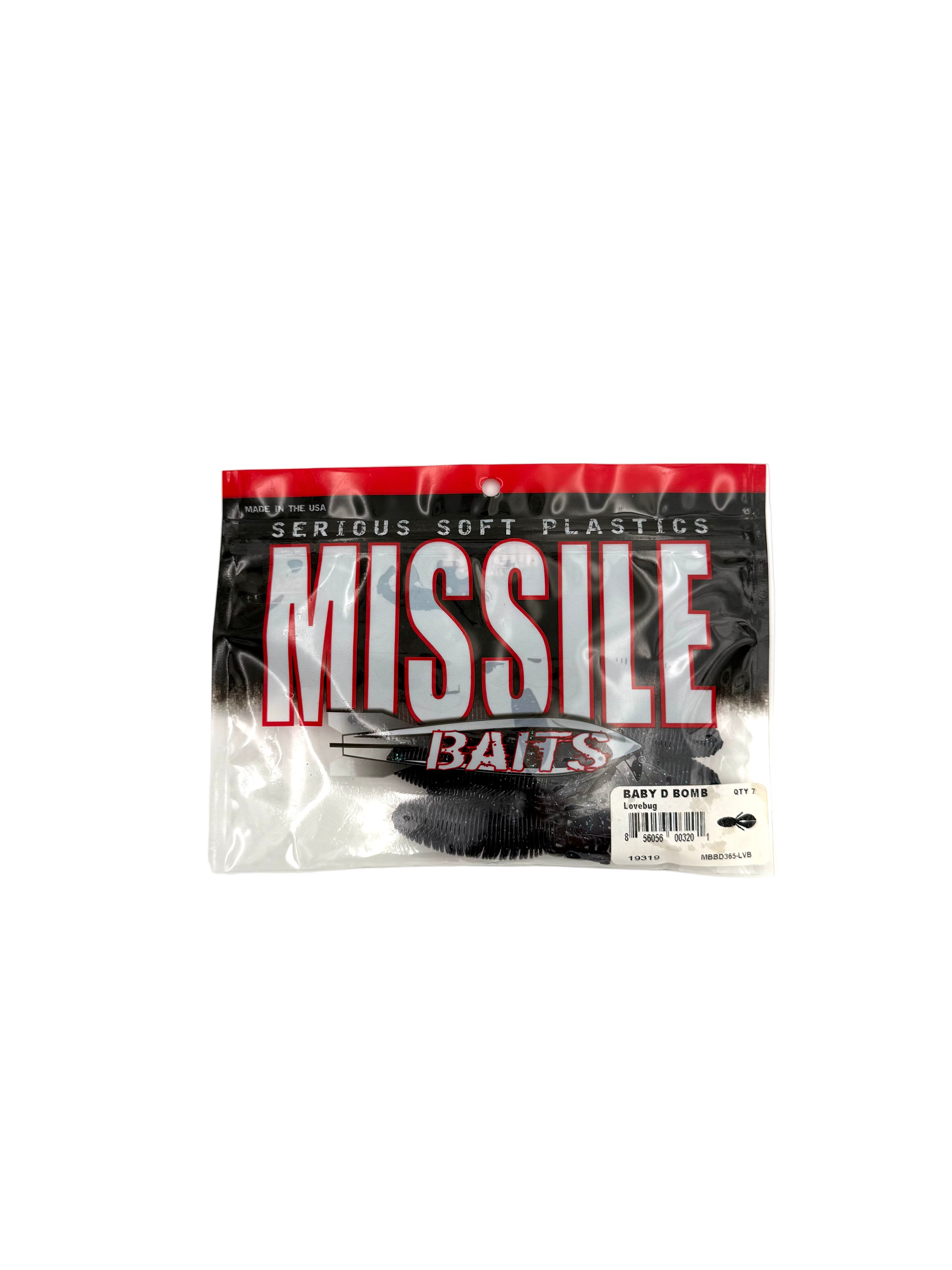 Missile Baits Baby D Bomb - Lovebug 7pk - Haag Ventures