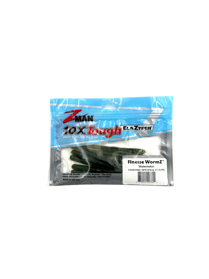 ZMAN Finesse WormZ - Watermelon 16 pk - Haag Ventures