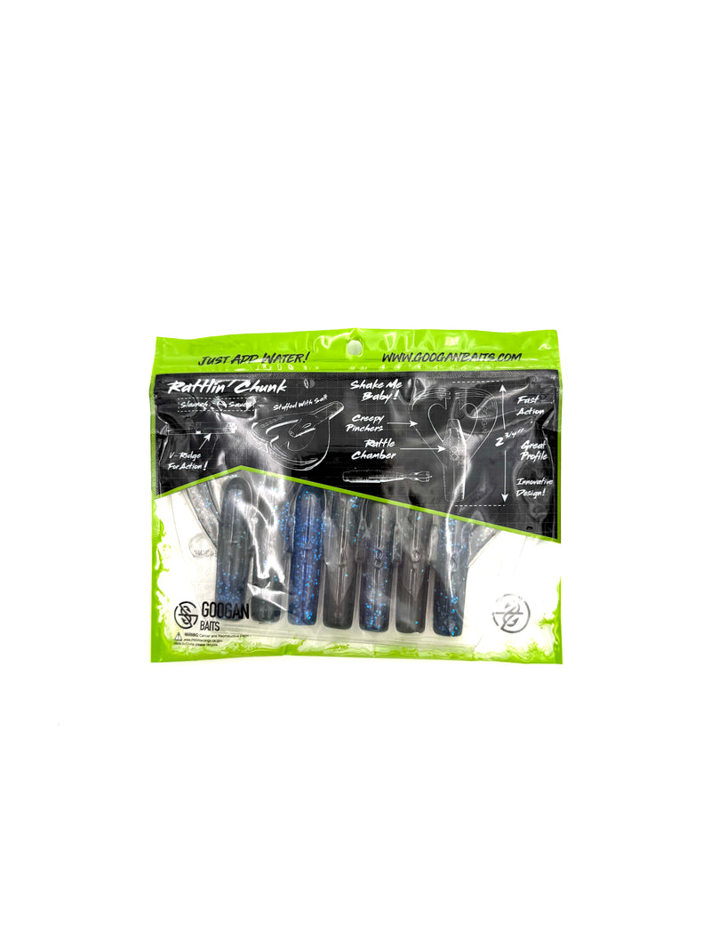 Googan Baits Pure Passion Rattlin’ Chunk - Okeechobee Craw 7pk - Haag Ventures