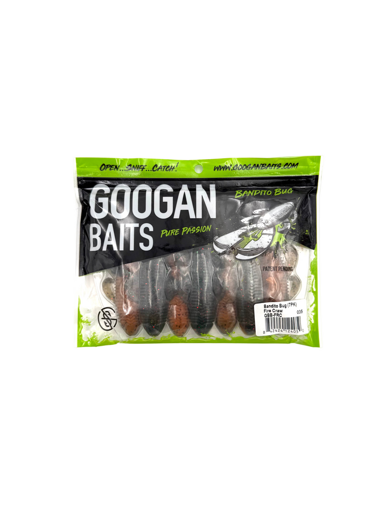 Googan Baits Pure Passion Bandito Bug - Fire Craw 7pk - Haag Ventures