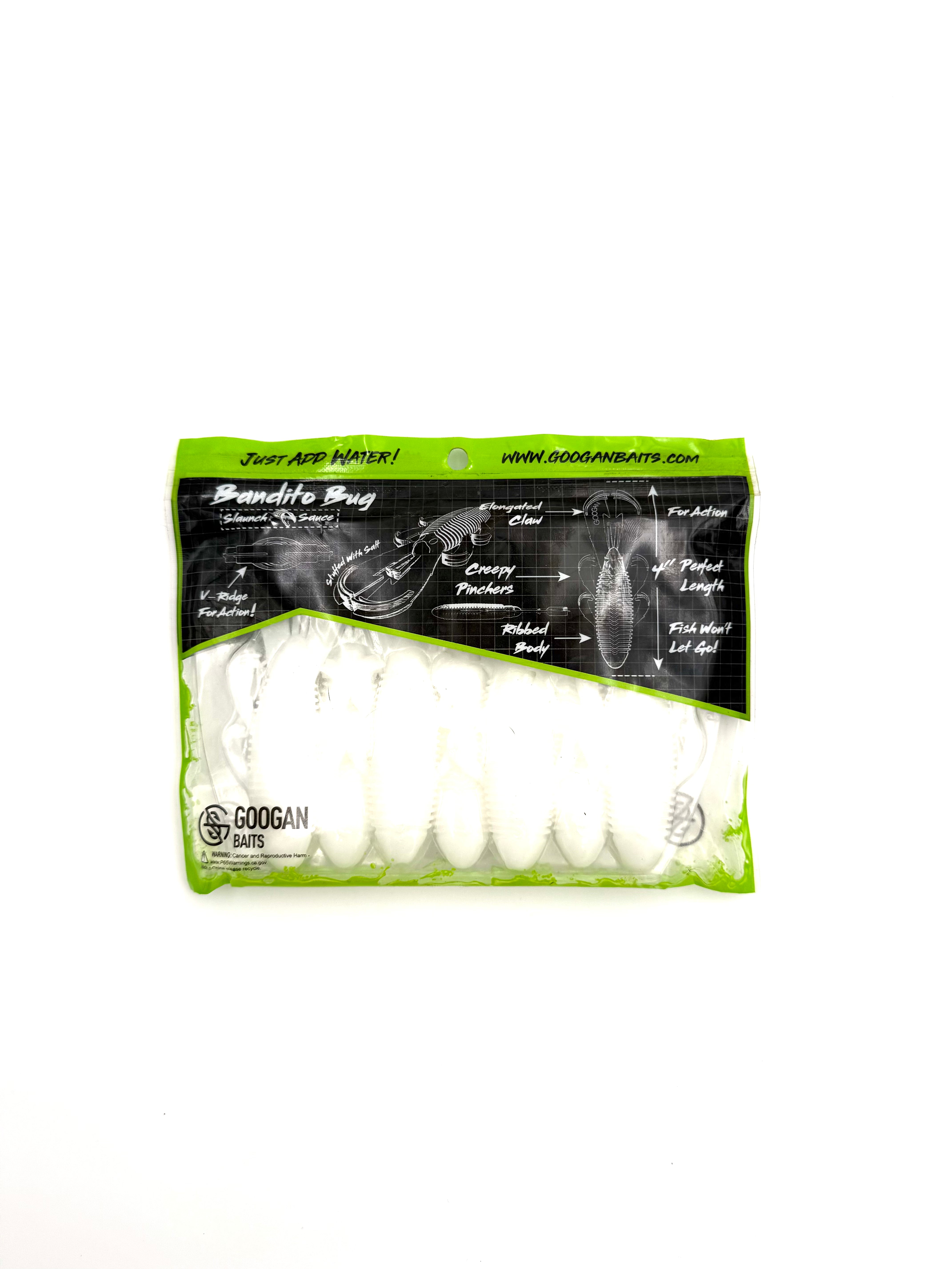 Googan Baits Pure Passion Bandito Bug - Pearl 7pk - Haag Ventures