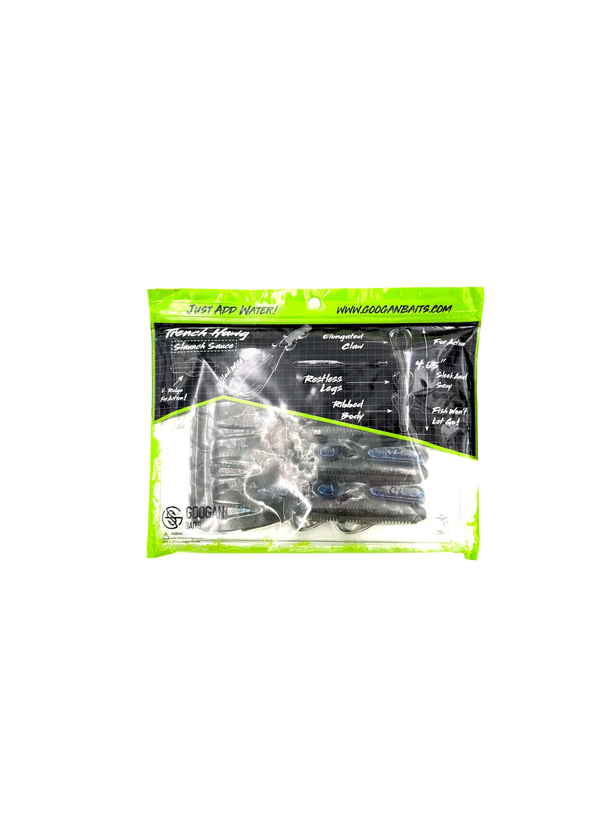 Googan Baits Pure Passion Trench Hawg - Okeechobee Craw 9pk - Haag Ventures