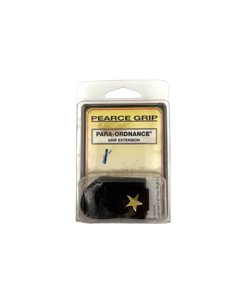Pearce Grip Para-Ordinance grip extension packaging on a white background