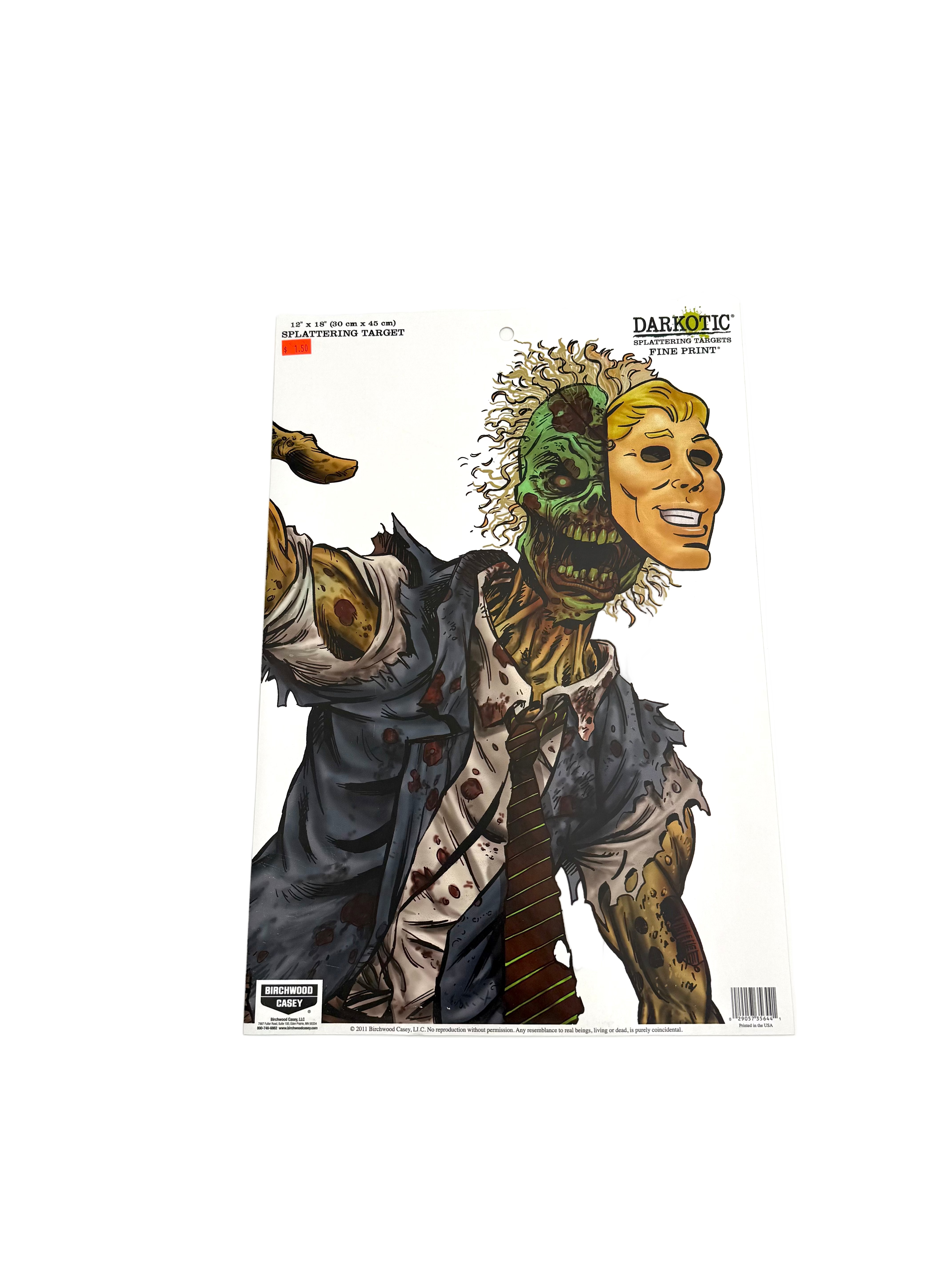 Birchwood Casey Darkotic Splattering Target - Fine Print