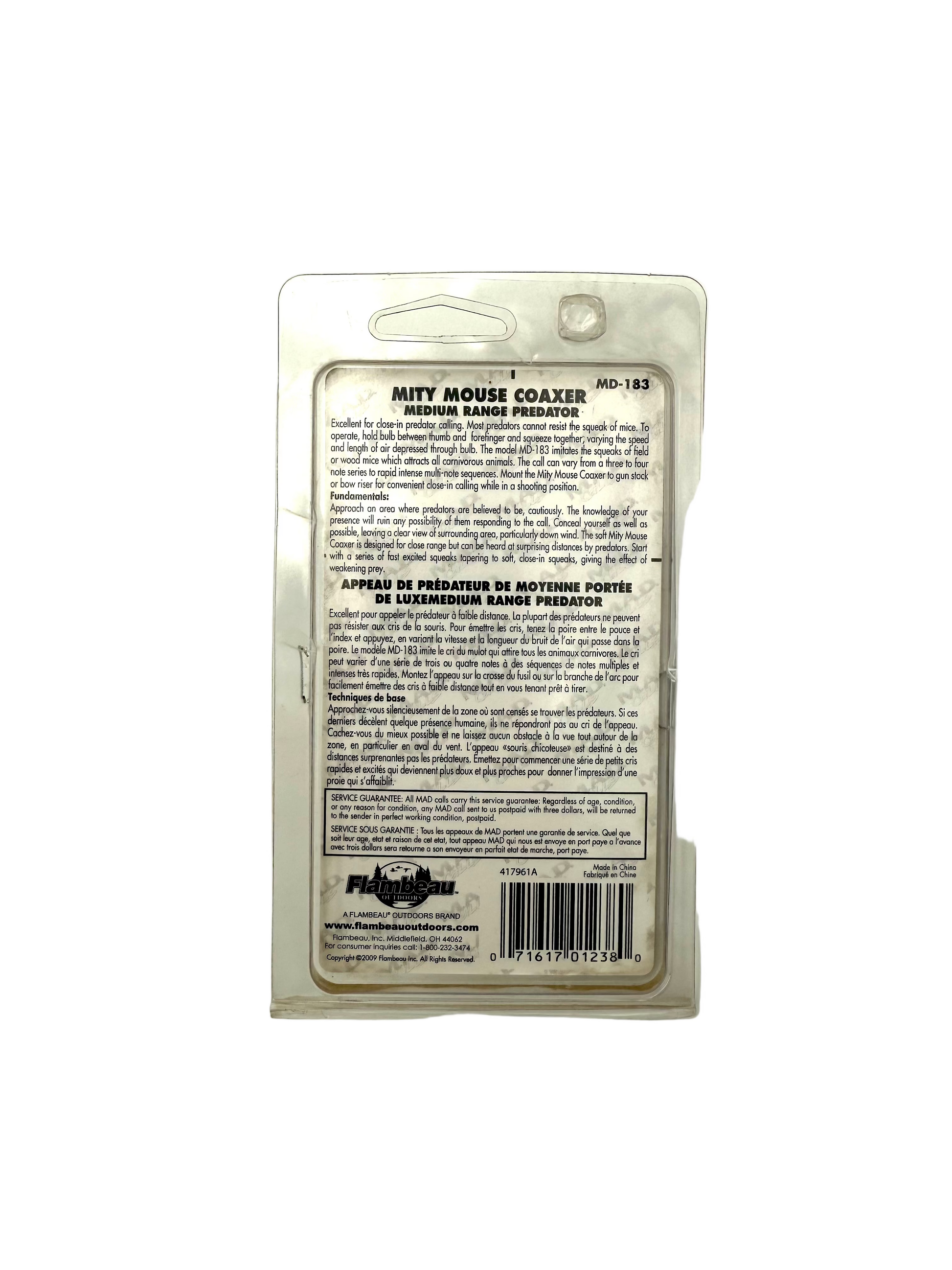 Flambeau Outdoors Mad Mad Mighty Mouse Coaxer Caller - Haag Ventures