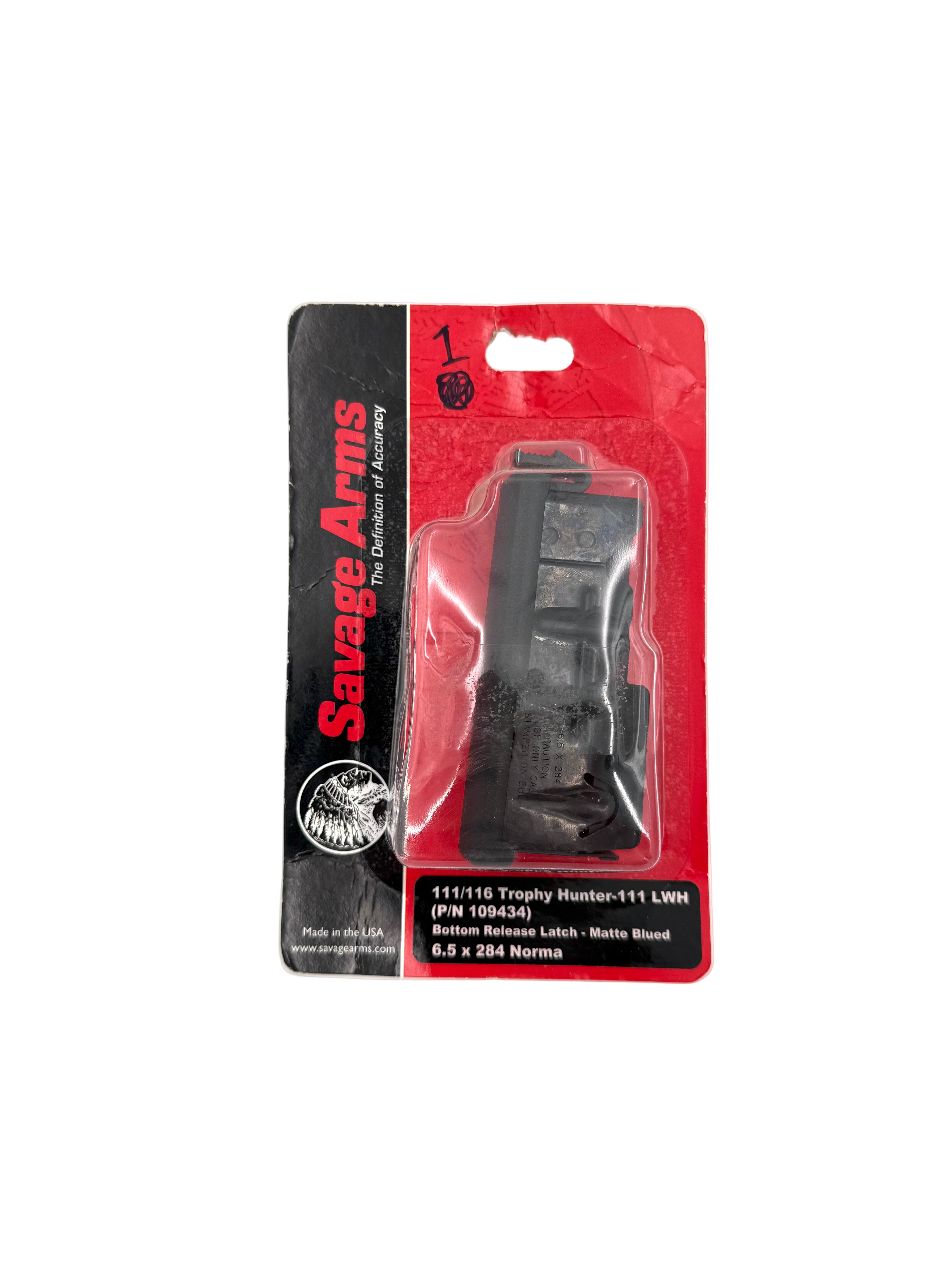 Savage 111/116 Trophy Hunter-111 LWH Bottom Release Latch - Matted Blued - Haag Ventures