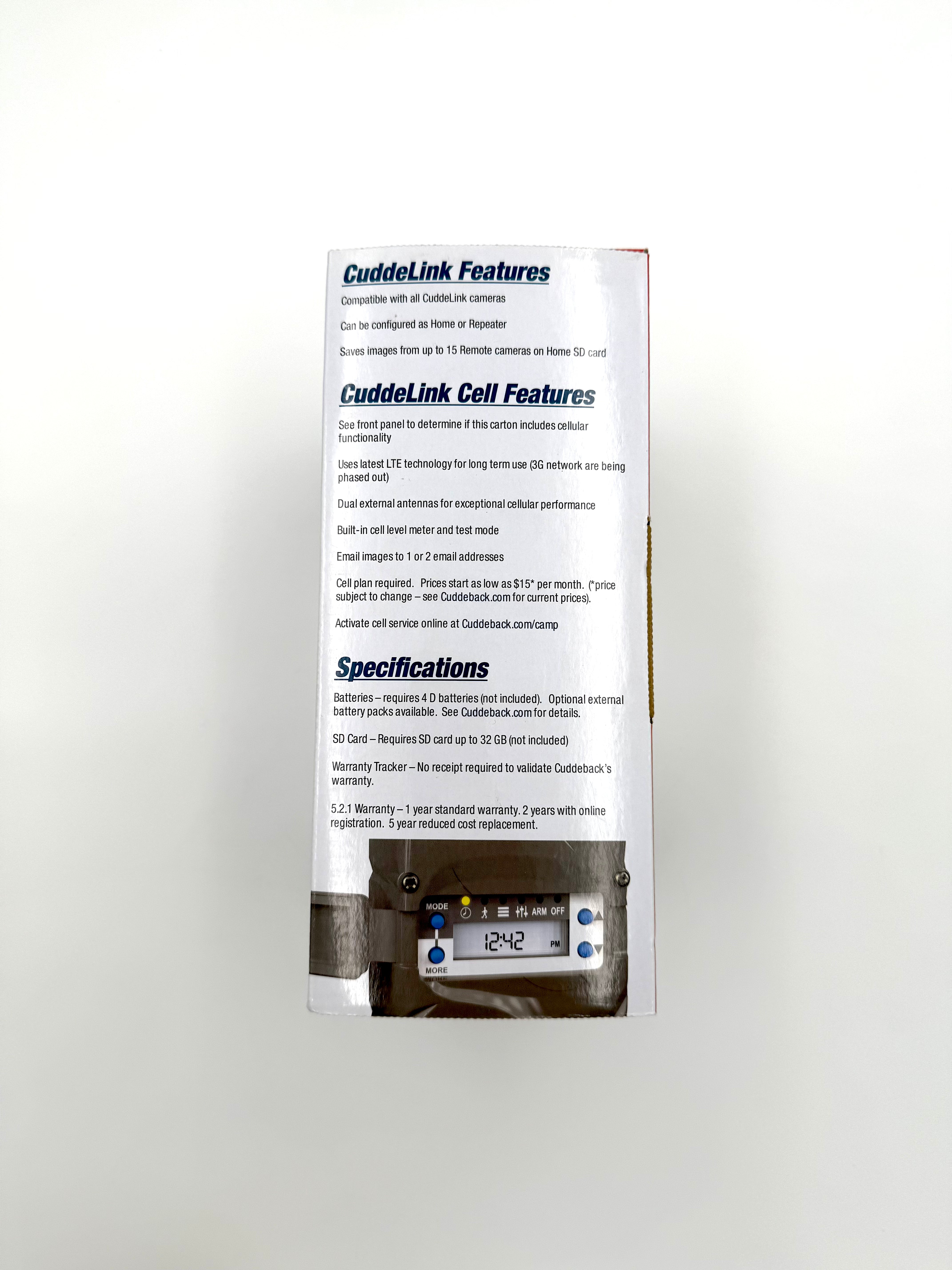 Cuddeback CuddeLink Cell Home Camera System - Verizon Model 1491 - Haag Ventures