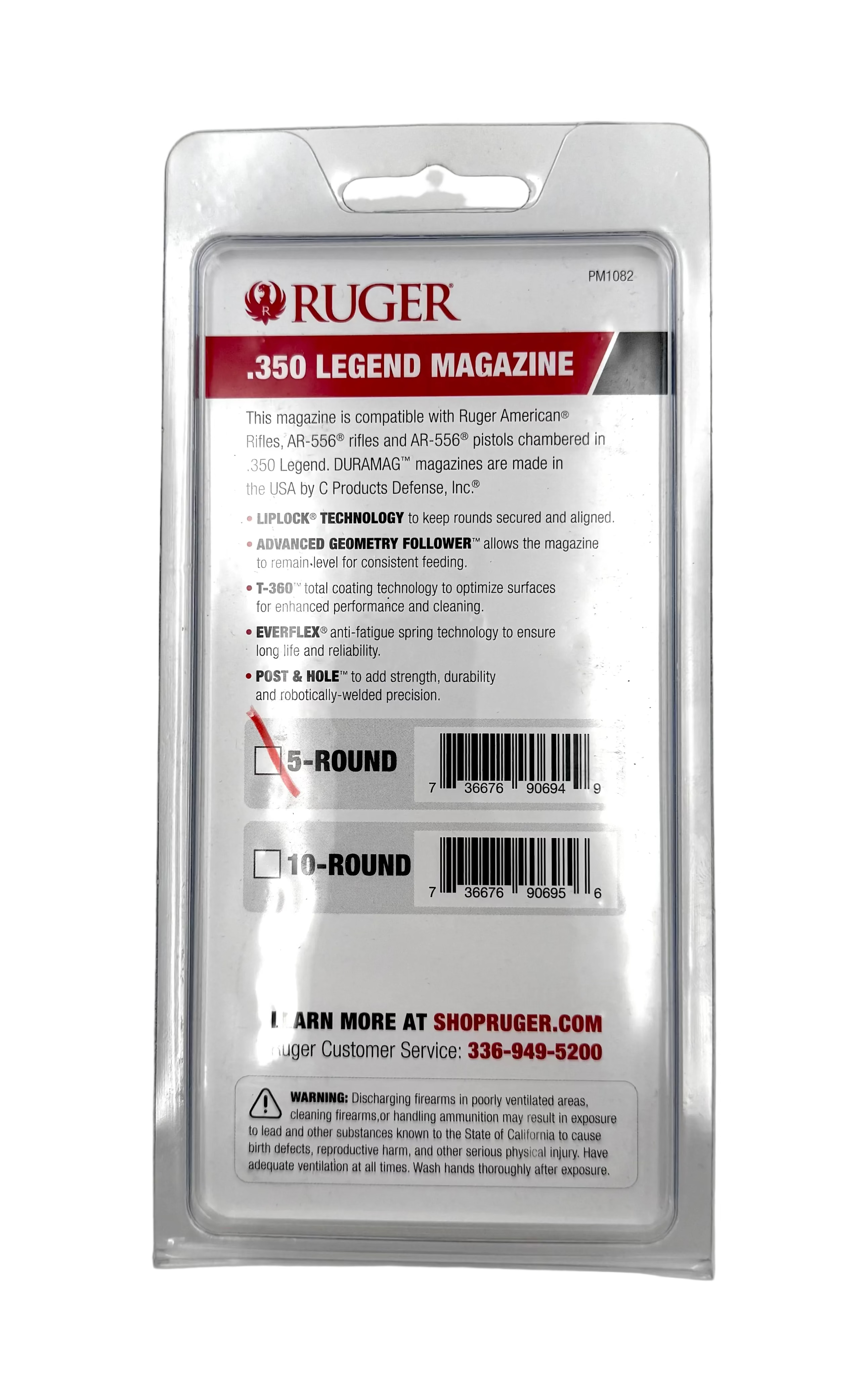 Ruger .350 Legend 5rd Magazine - Haag Ventures