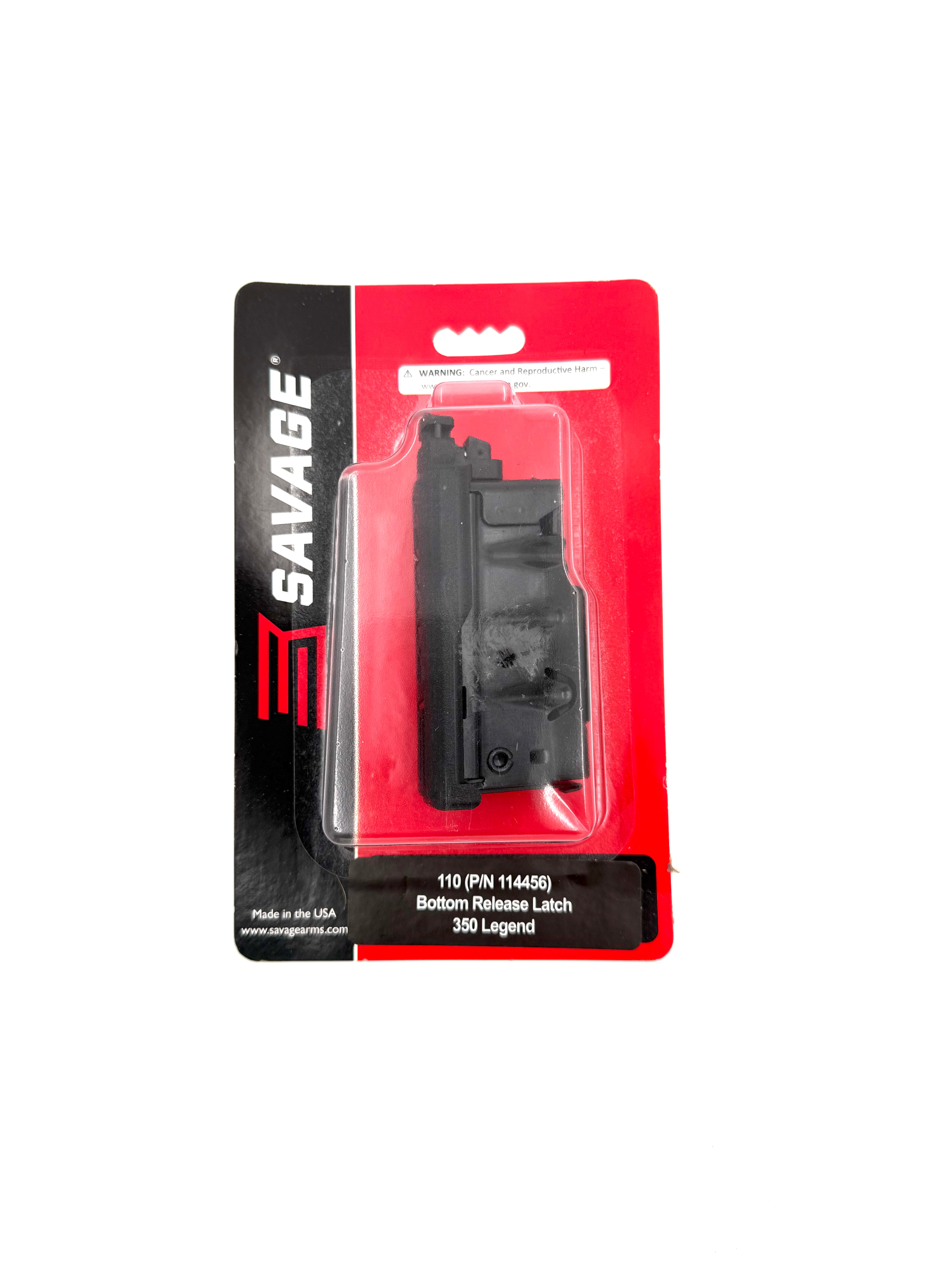 Savage 110 Bottom Release Latch .350 Legend (P/N 114456) - Haag Ventures